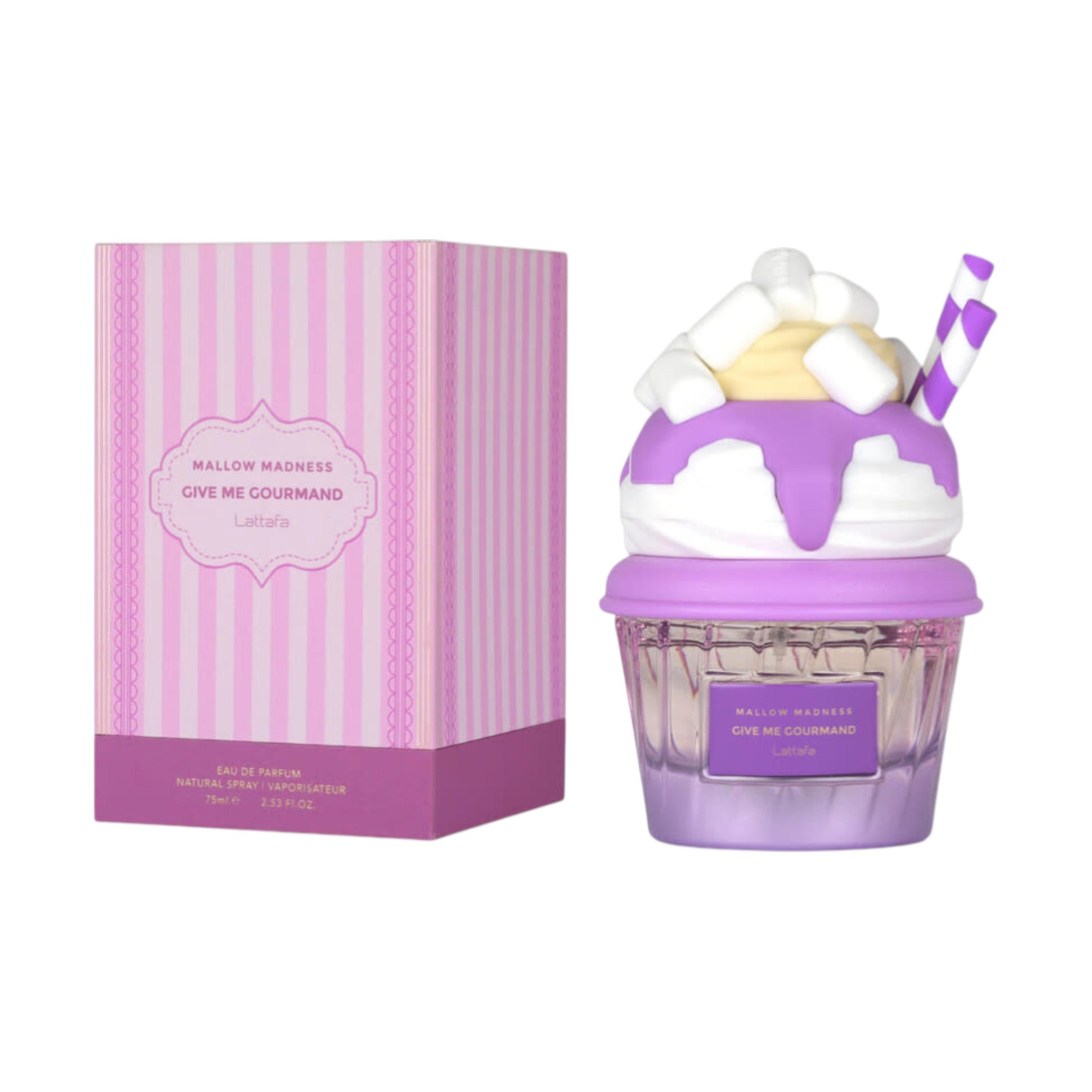 LATTAFA GIVE ME GOURMAND MALLOW MADNESS Eau de Parfum da donna 75 ml