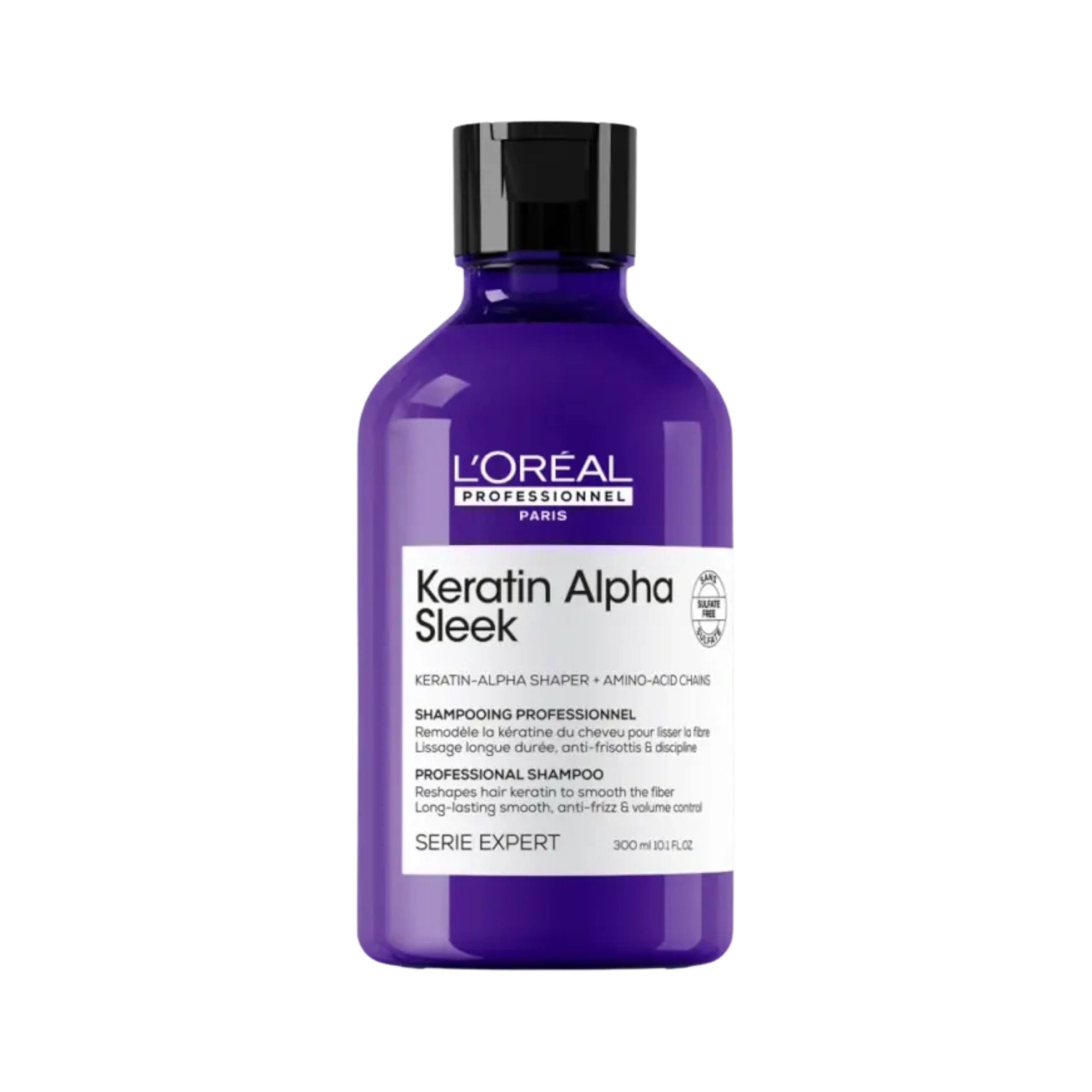 L’OREAL PROFESSIONNEL KERATIN ALPHA SLEEK Wygładzający szampon do włosów niezdyscyplinowanych 300 ml