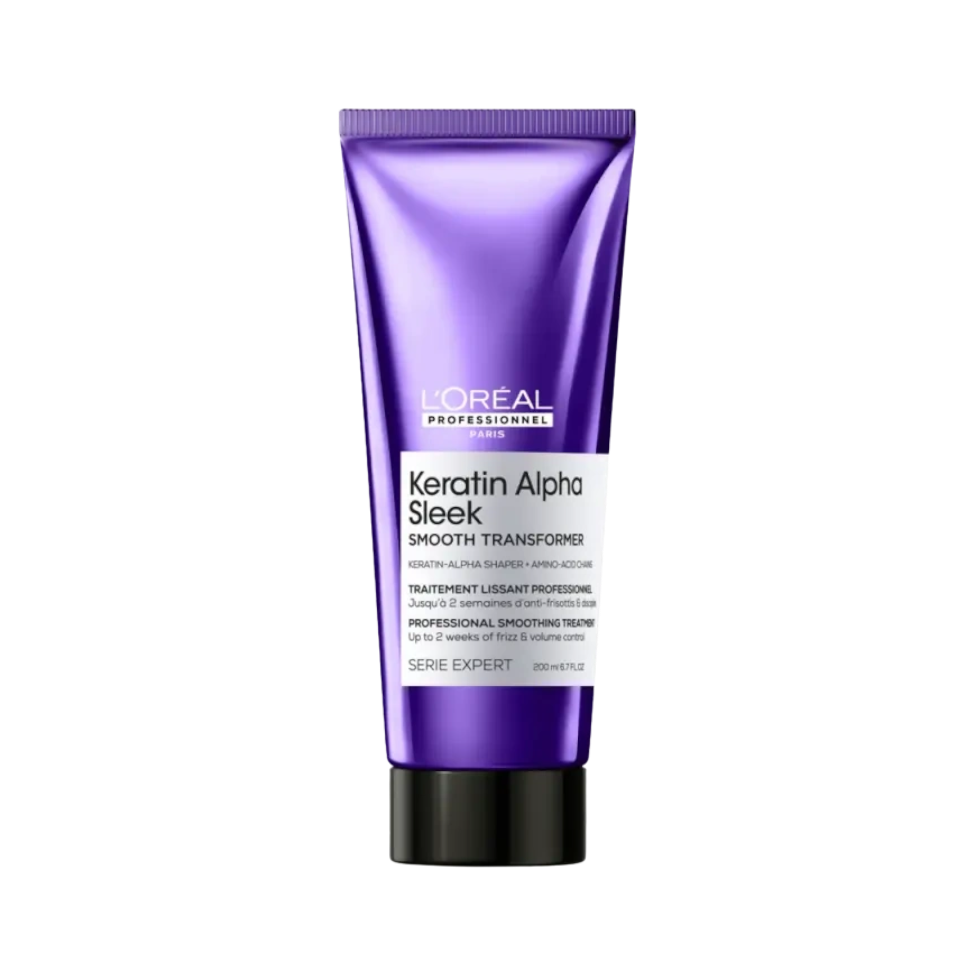 L’OREAL PROFESSIONNEL KERATIN ALPHA SLEEK SMOOTH TRANSFORMER Intensywnie wygładzająca kuracja do włosów 200 ml
