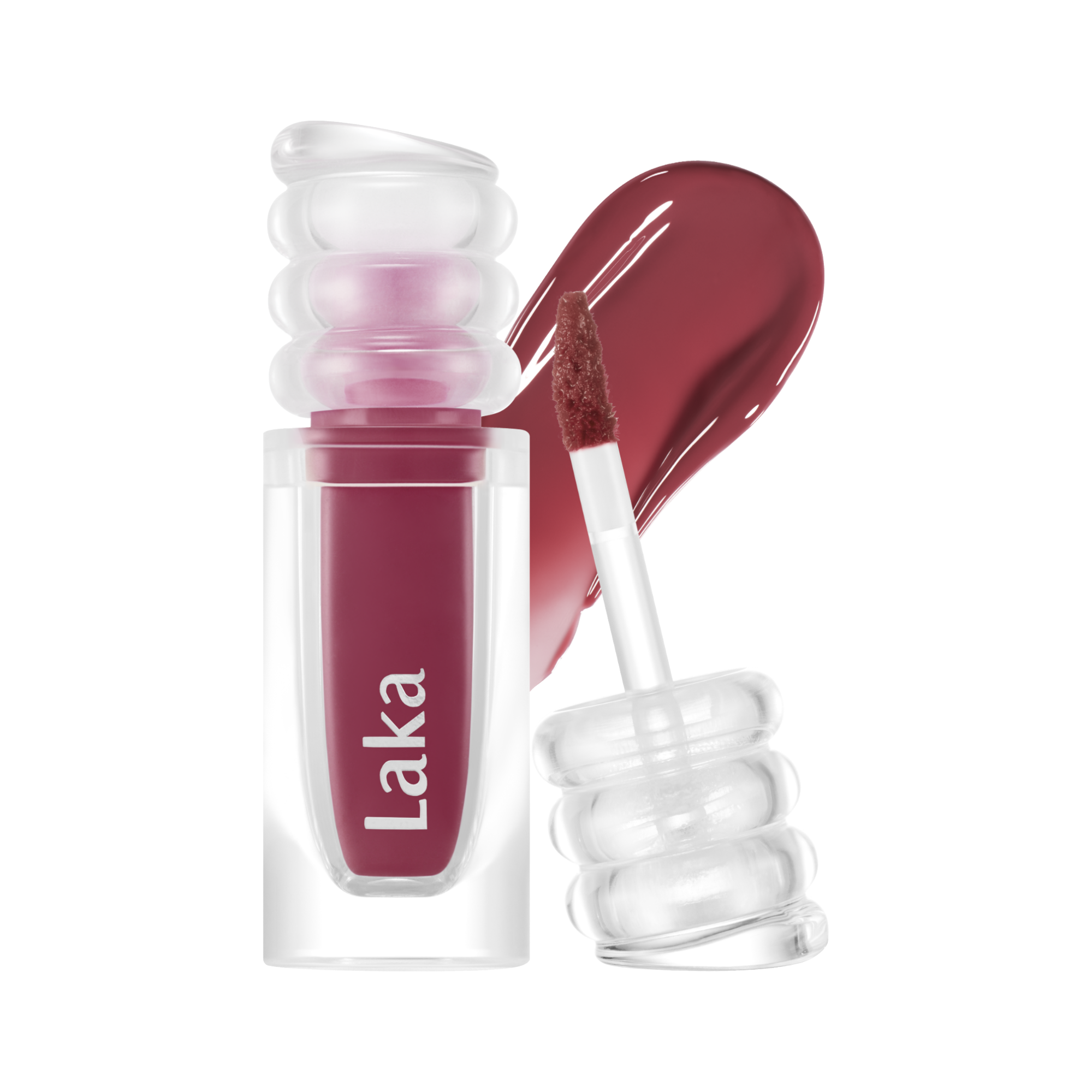 LAKA MAXI GLAYER TINT Błyszczący tint do ust z efektem warstwowego połysku 3,8 g