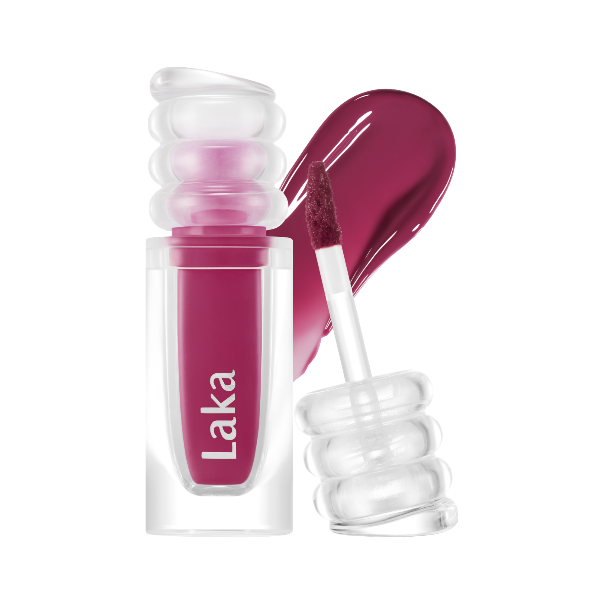 LAKA MAXI GLAYER TINT Błyszczący tint do ust z efektem warstwowego połysku 3,8 g #2
