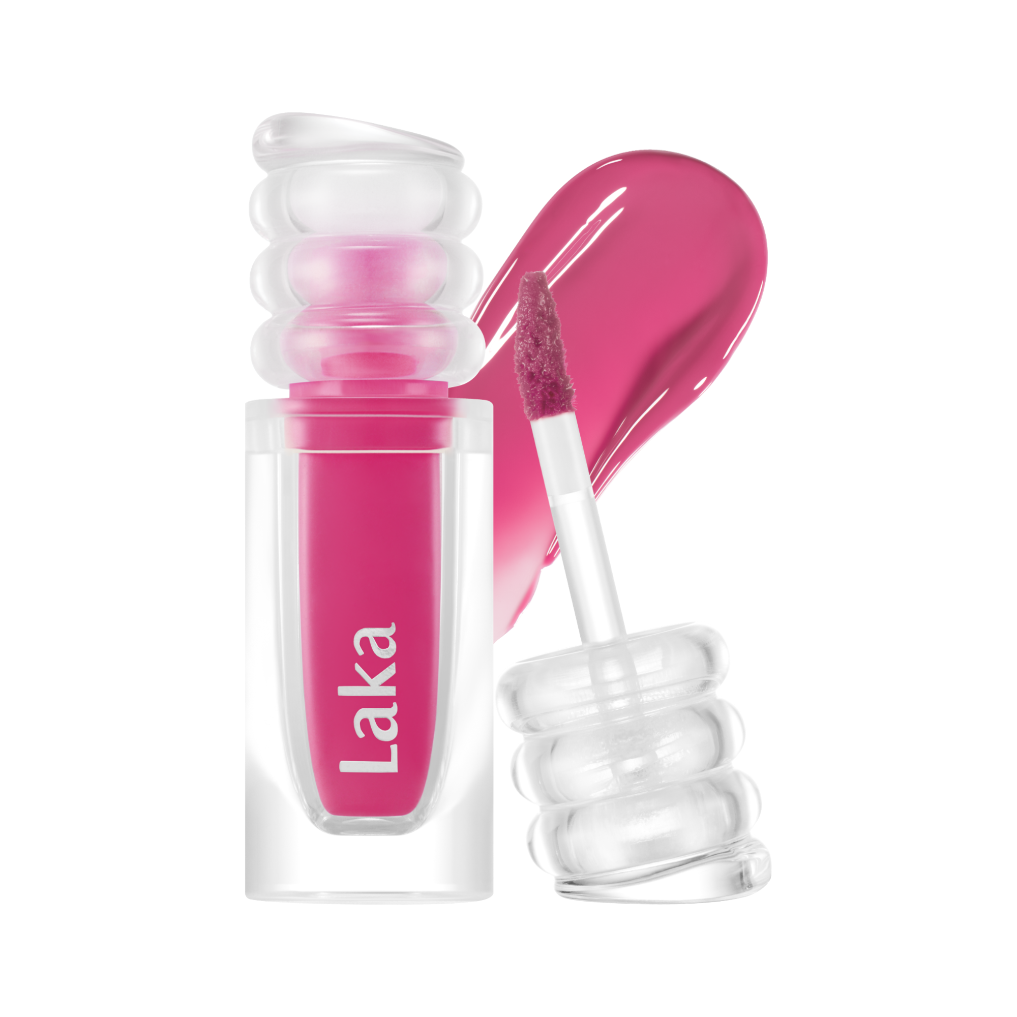 LAKA MAXI GLAYER TINT Błyszczący tint do ust z efektem warstwowego połysku 3,8 g #4