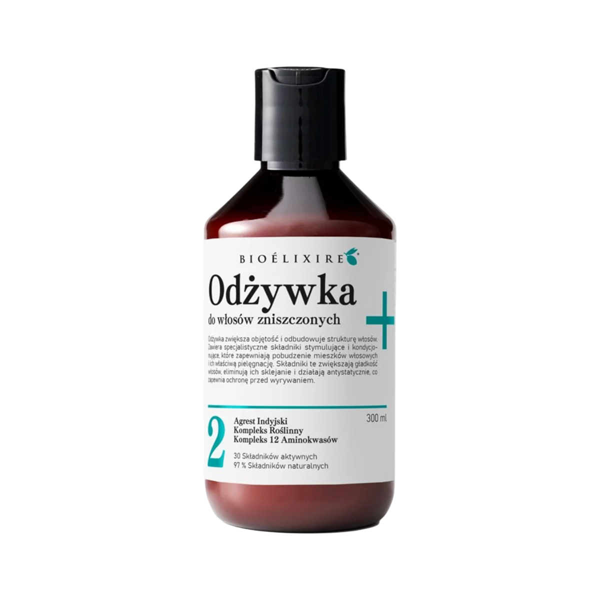 Bioelixire BIOELIXIRE + DAMAGED Odżywka do włosów zniszczonych 300 ml