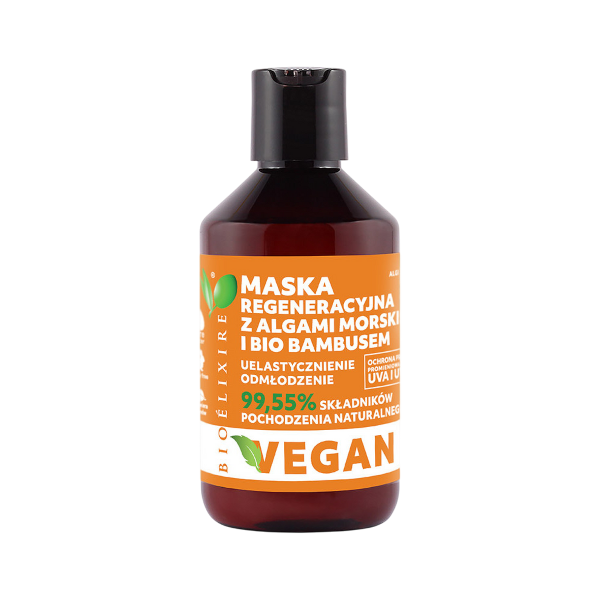 Bioelixire BIOELIXIRE ESSENTIAL Intensywnie regenerująca maska do włosów z bio bambusem i algami morskimi 300 ml