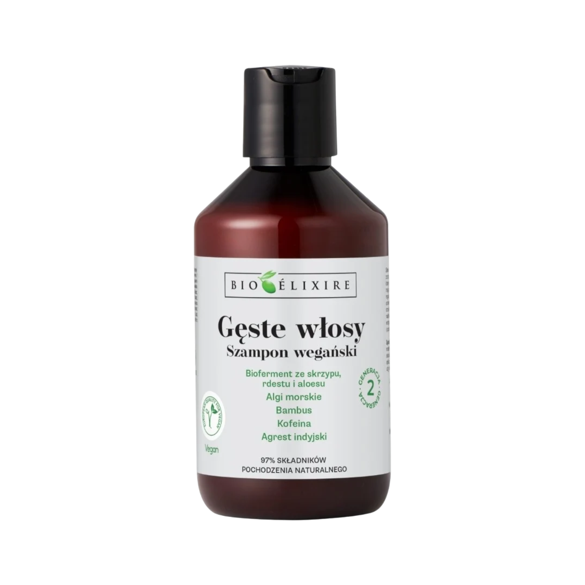BIOELIXIRE GĘSTE WŁOSY Szampon wegański 300 ml