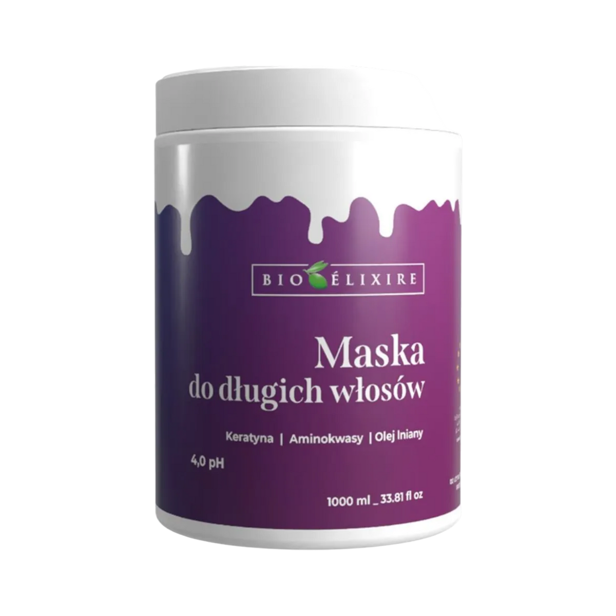 Bioelixire BIOELIXIRE S KERATIN Maska do długich włosów 1000 ml
