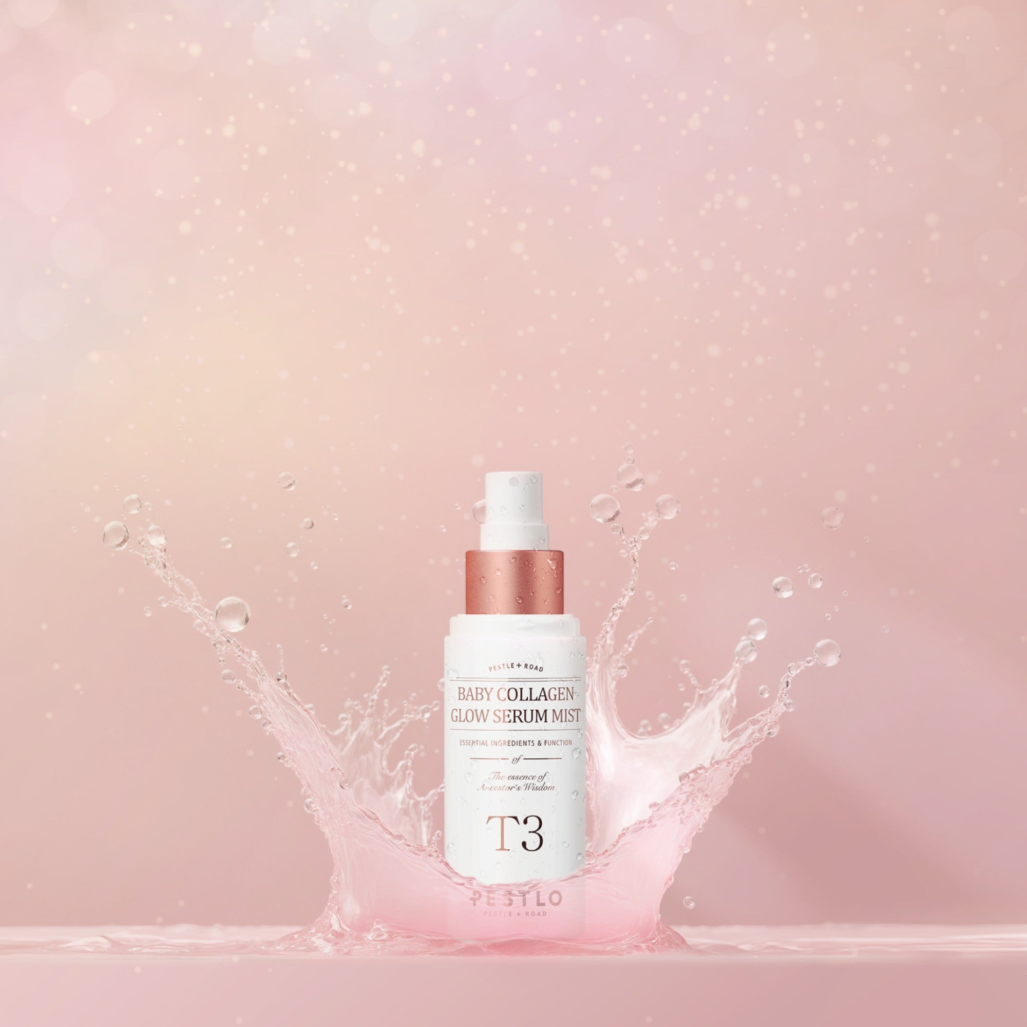 PESTLO T3 BABY COLLAGEN GLOW Kolagenowa mgiełka-serum z efektem glow 50 ml #5