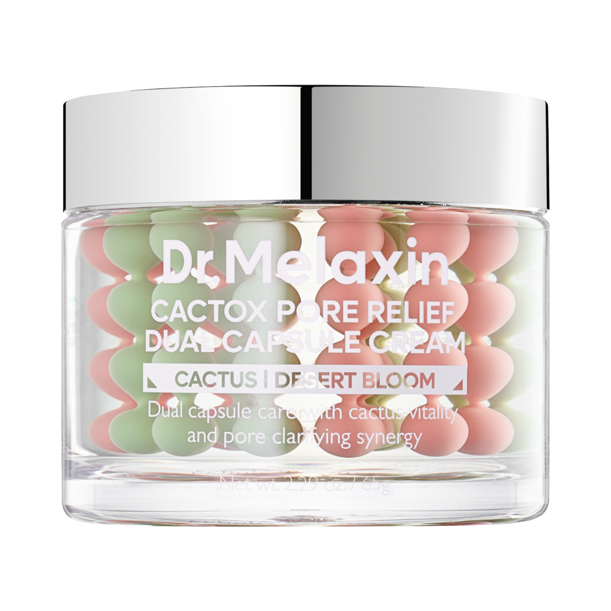Dr. Melaxin DR.MELAXIN CACTOX PORE RELIEF DUAL CAPSULE CREAM Nawilżająco-wygładzający krem w kapsułkach 65 g