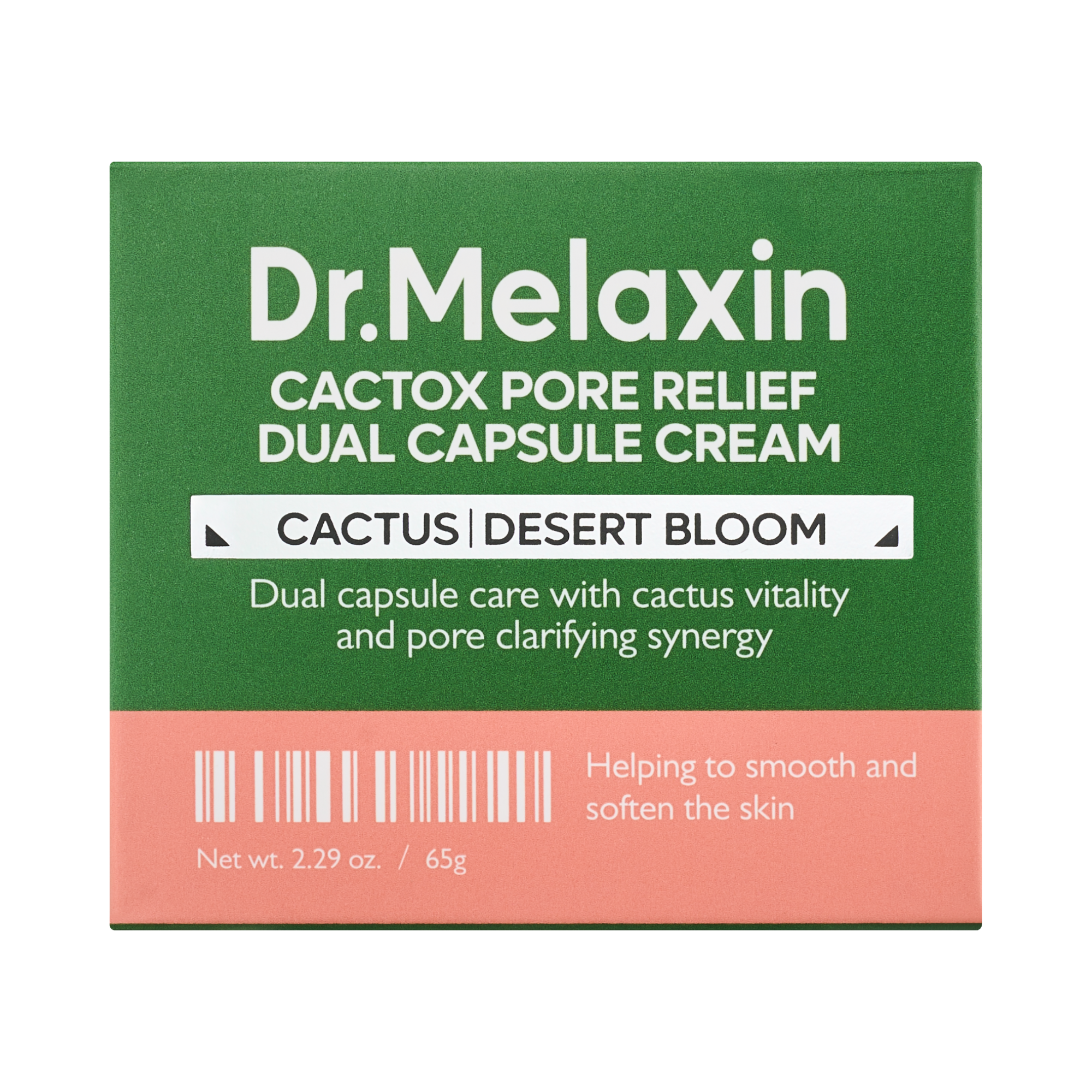 DR.MELAXIN CACTOX PORE RELIEF DUAL CAPSULE CREAM Nawilżająco-wygładzający krem w kapsułkach 65 g #2