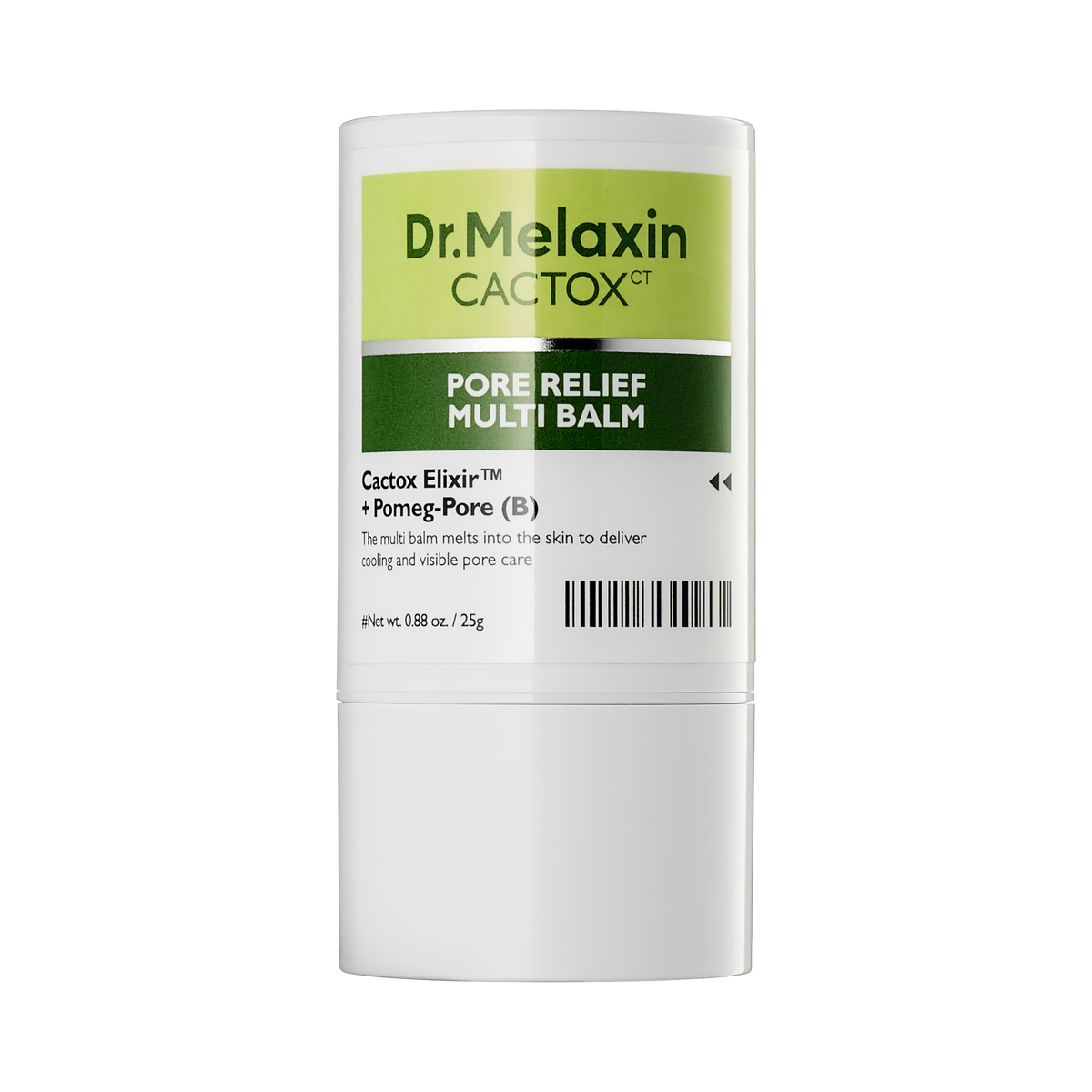 Dr. Melaxin DR.MELAXIN CACTOX CT PORE RELFIEF MULTI BALM kühlend Lotion als Stift zur Gesichtspflege 25 g — Inhaltsstoffe und Bewertung