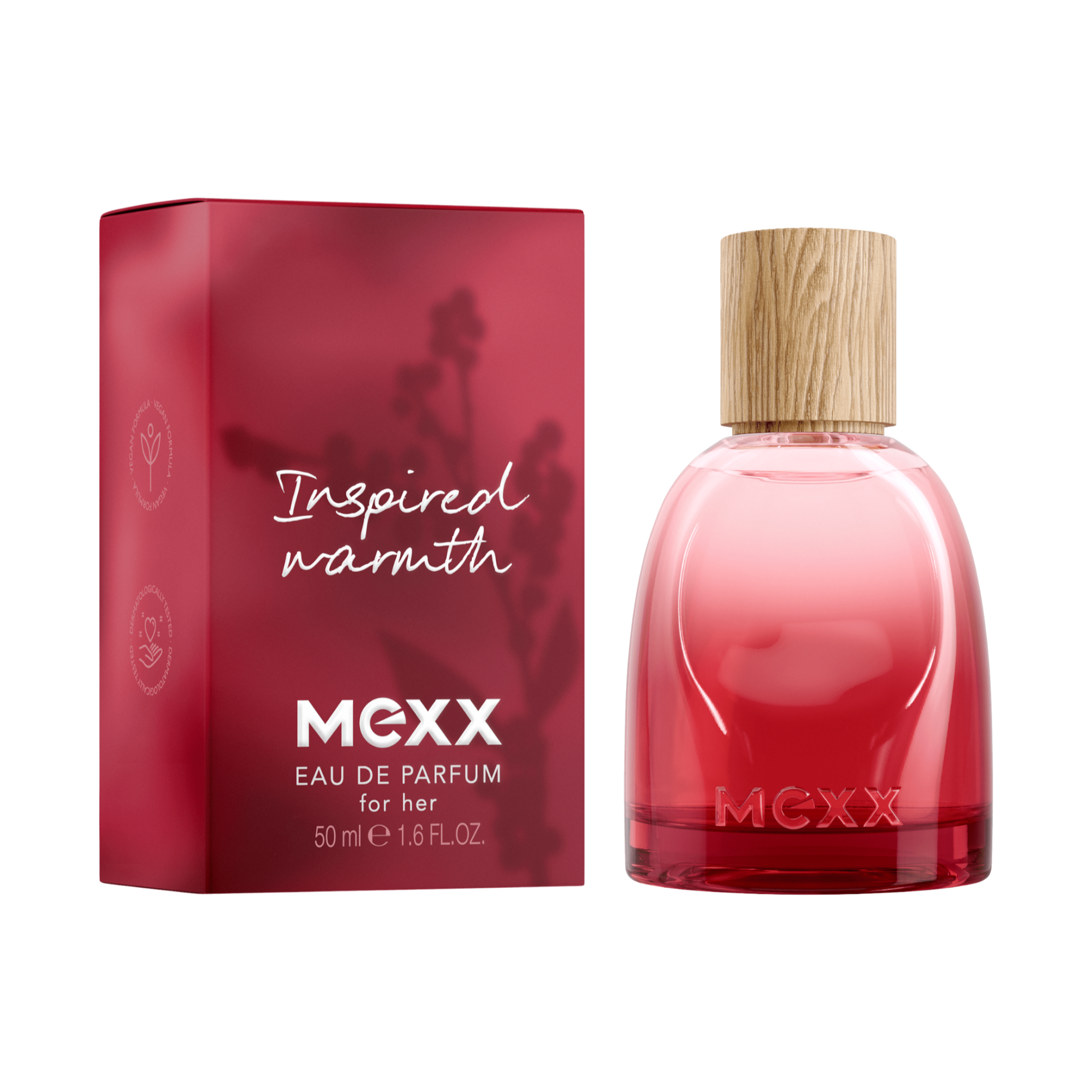 MEXX INSPIRED WARMTH Dámská parfémovaná voda 50 ml
