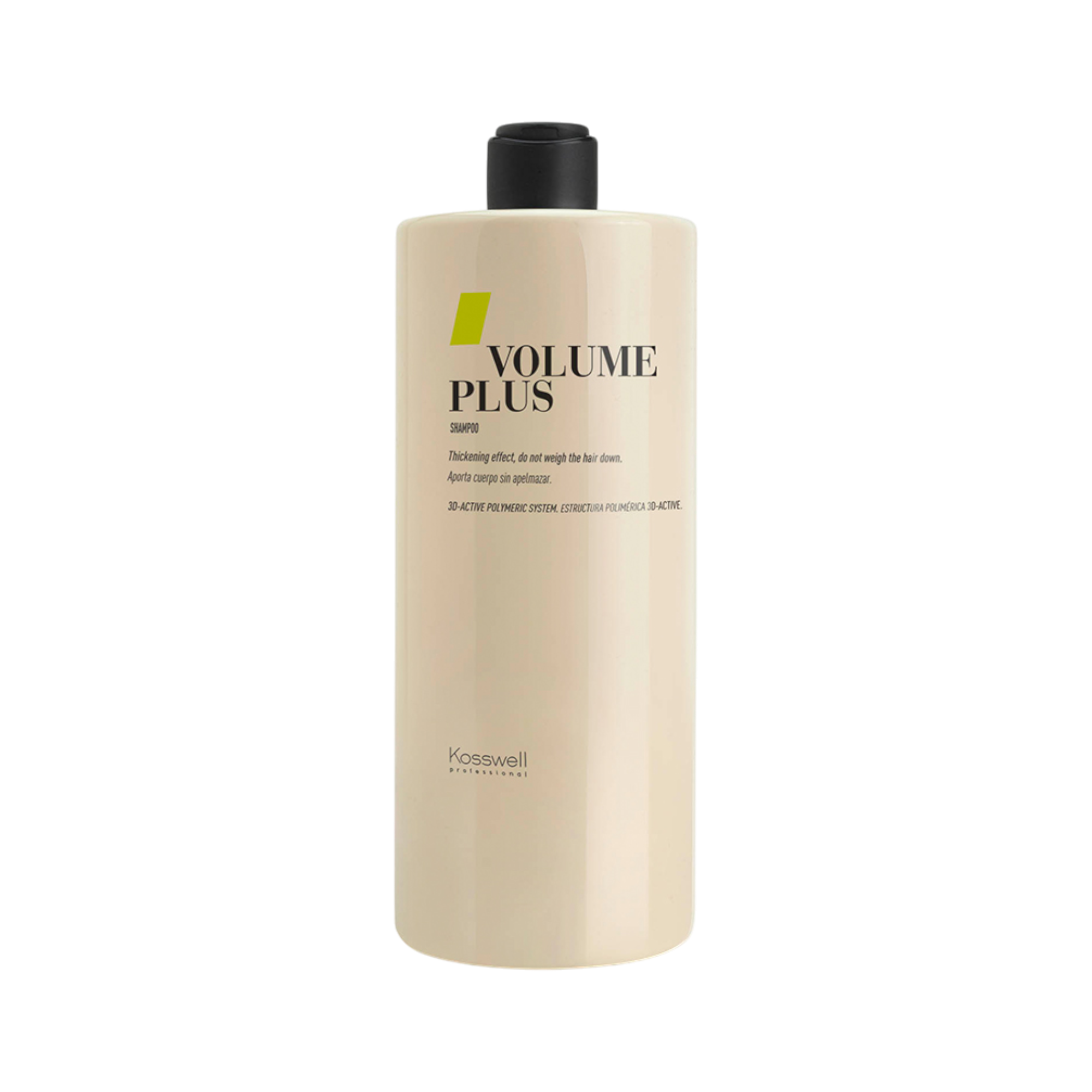 KOSSWELL VOLUME PLUS Szampon do włosów cienkich zwiększający objętość włosów 1000 ml