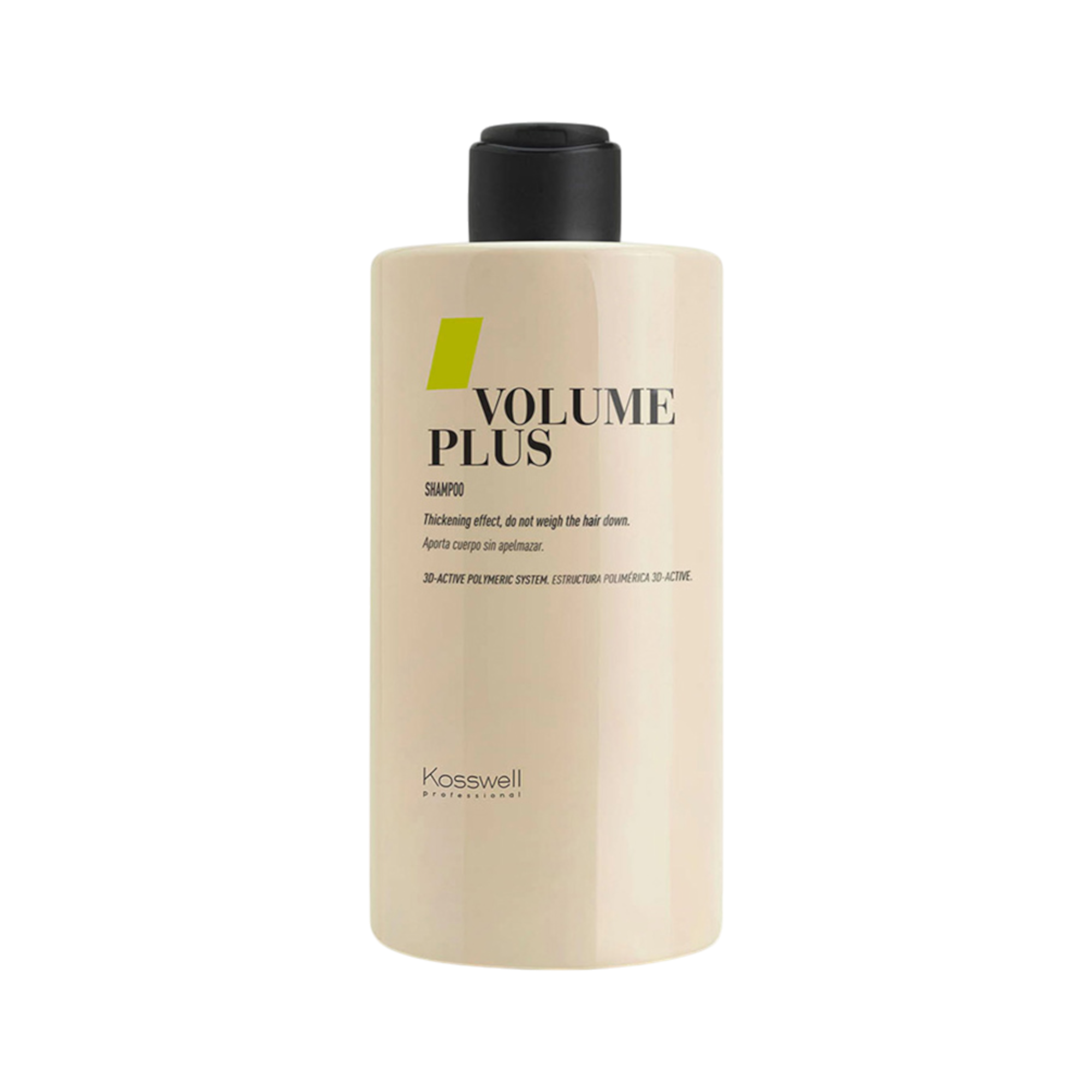 KOSSWELL VOLUME PLUS Szampon do włosów cienkich zwiększający objętość włosów 500 ml