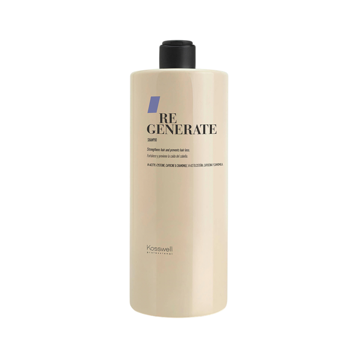 Kosswell Professional KOSSWELL REGENERATE ANTIHAIR LOSS Wzmacniający szampon do włosów osłabionych i wypadających 1000 ml — Inhaltsstoffe i ocena