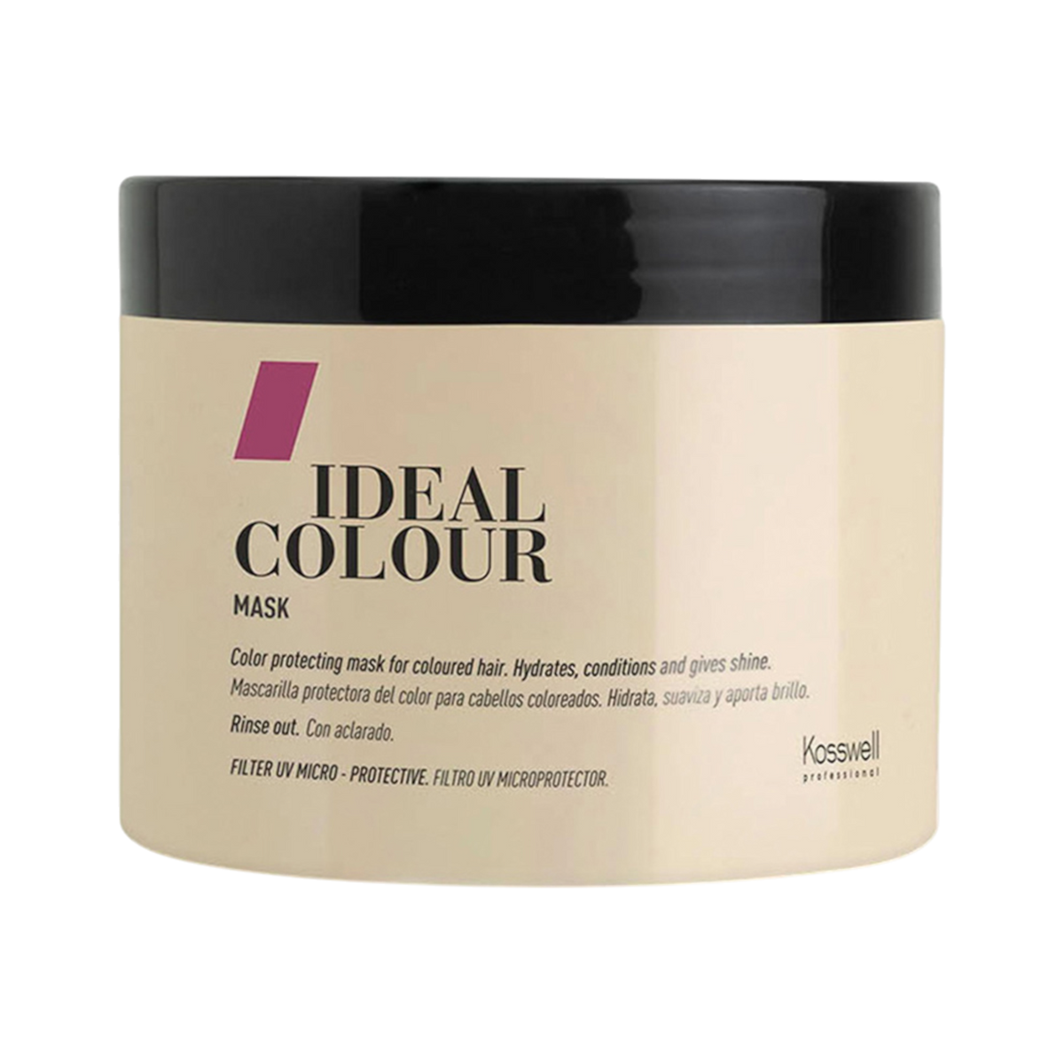 Kosswell Professional KOSSWELL IDEAL COLOR Maska do włosów farbowanych 500 g — Inhaltsstoffe i ocena