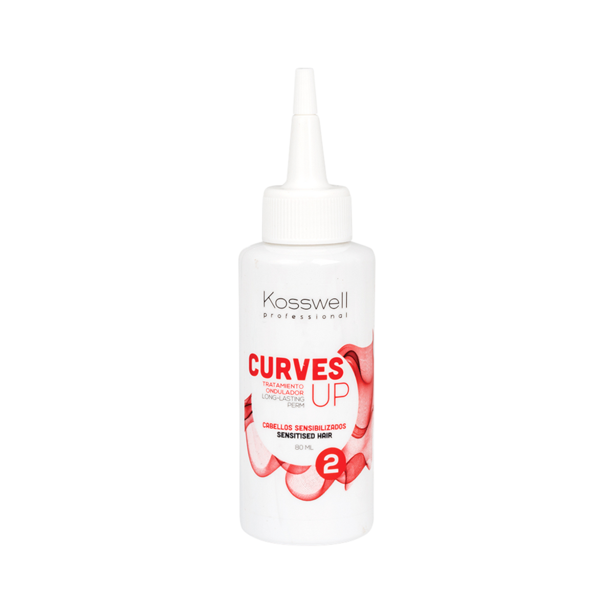 Kosswell Professional KOSSWELL CURVES UP 2 SENSITIVE Płyn do trwałej ondulacji do włosów delikatnych 80 ml — Inhaltsstoffe i ocena