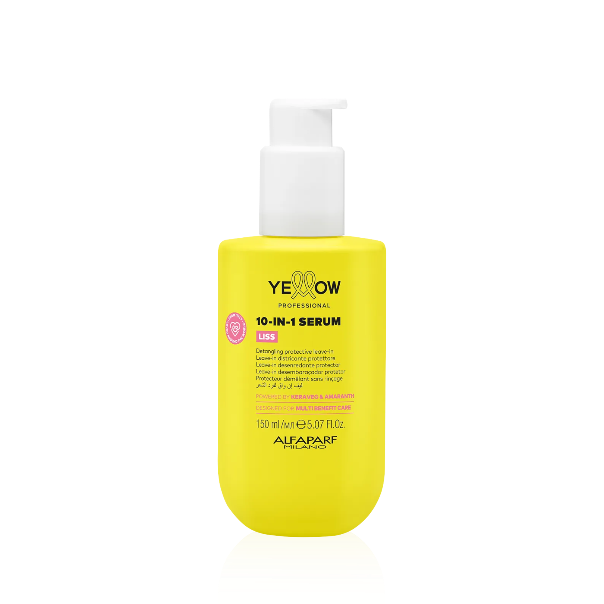 YELLOW PROFESSIONAL 10-IN-SERUM LISS Serum wygładzające do włosów niesfornych 150 ml
