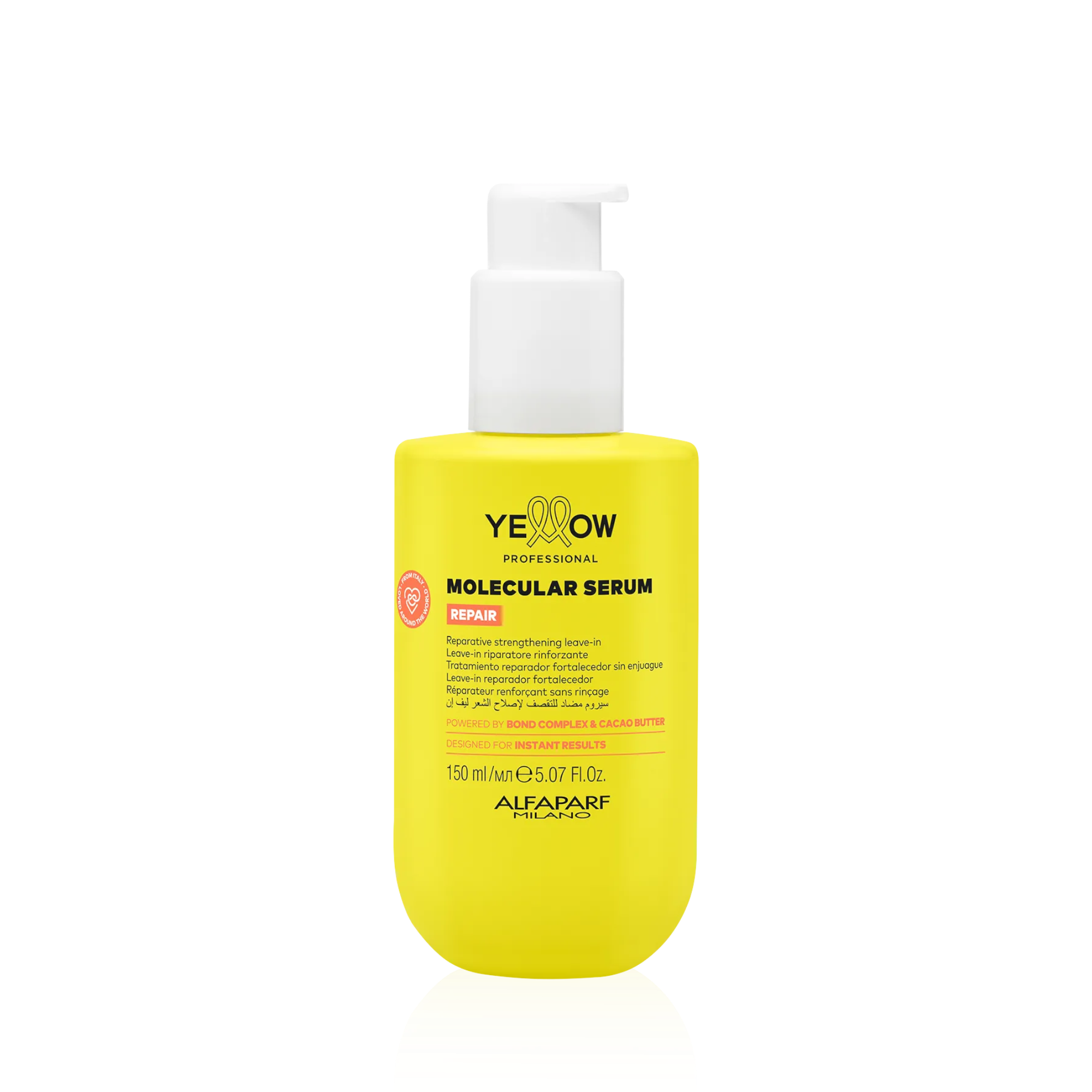 YELLOW PROFESSIONAL MOLECULAR SERUM REPAIR Wielofunkcyjne serum do włosów zniszczonych 150 ml