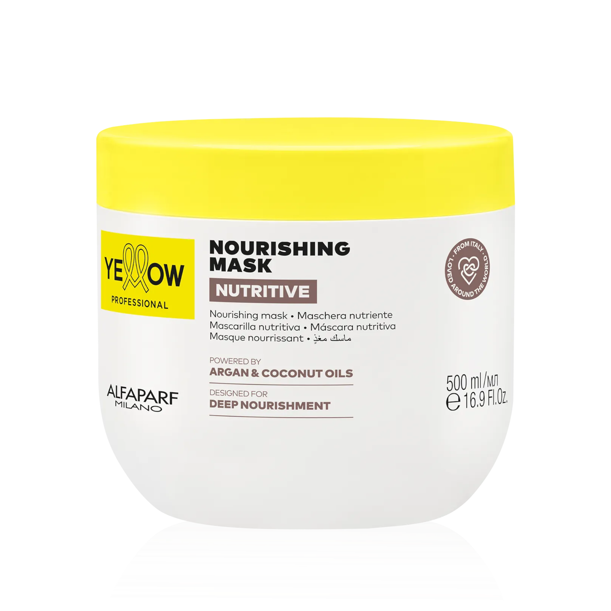YELLOW PROFESSIONAL NUTRITIVE NOURISHING MASK Odżywcza maska do suchych włosów 500 ml