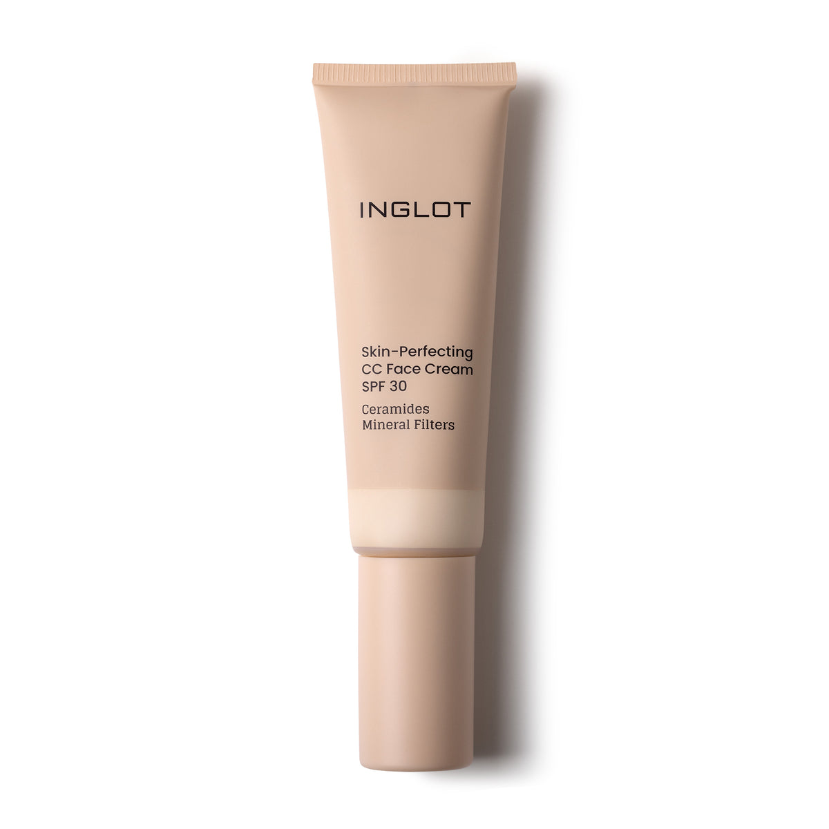 Inglot INGLOT SKIN-PERFECTING CC SPF 30 Krem do twarzy 30 ml — Składniki i ocena