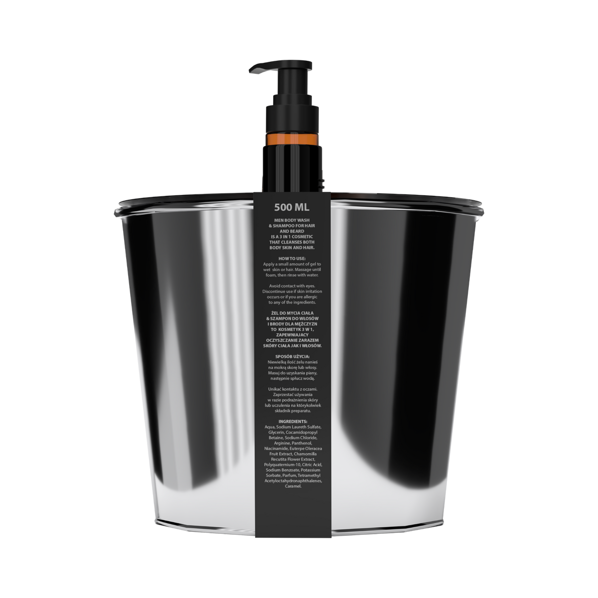 HISKIN MEN GENTLEMAN Zestaw męski, żel pod prysznic Whisky + żel pod prysznic Gin w torbie termicznej / chłodziarce (Cooler Set) #3