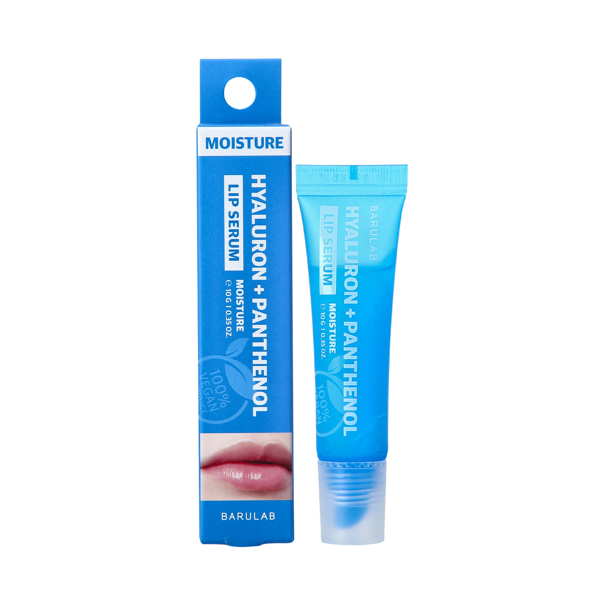 Barulab BARULAB HYALURON + PANTHENOL MOISTURE LIP SERUM Nawilżające serum do ust z kwasem hialuronowym i pantenolem 10 g — Składniki i ocena
