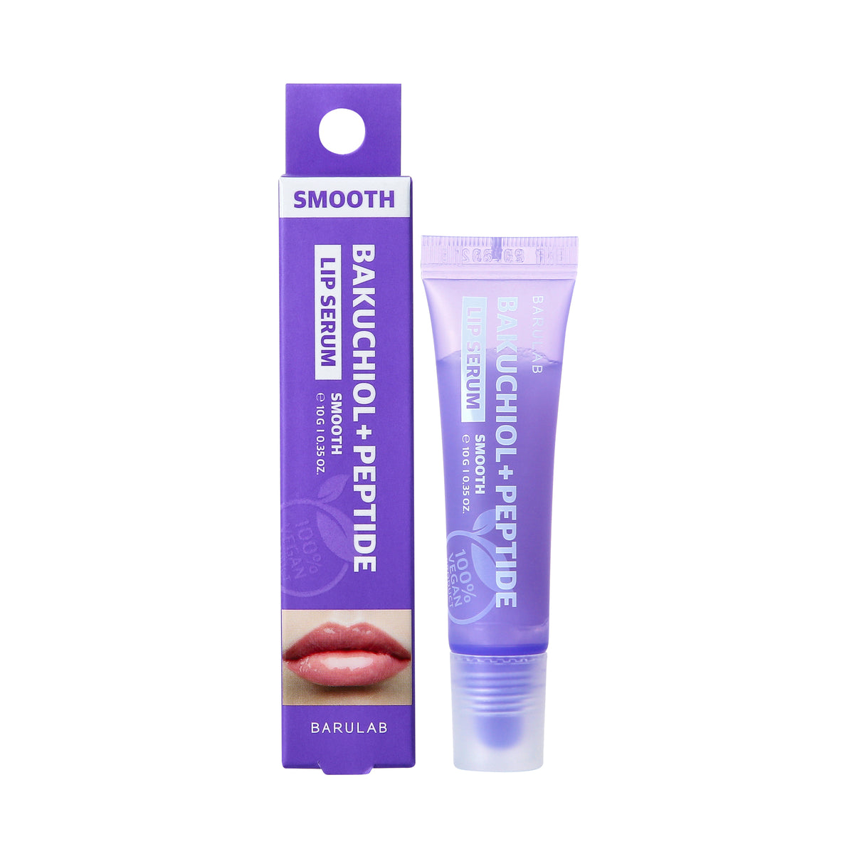 Barulab BARULAB BAKUCHIOL + PEPTIDE SMOOTH LIP SERUM Wygładzające serum do ust z bakuchiolem i peptydami 10 g — Składniki i ocena