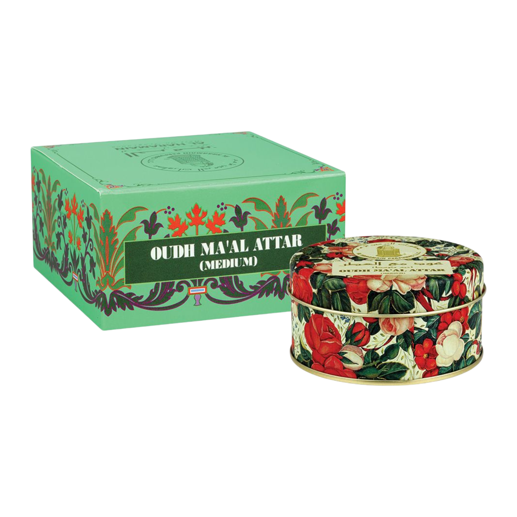 AL HARMAIN OUDH MA'AL ATTAR (MEDIUM) Kadzidło arabskie 40 g