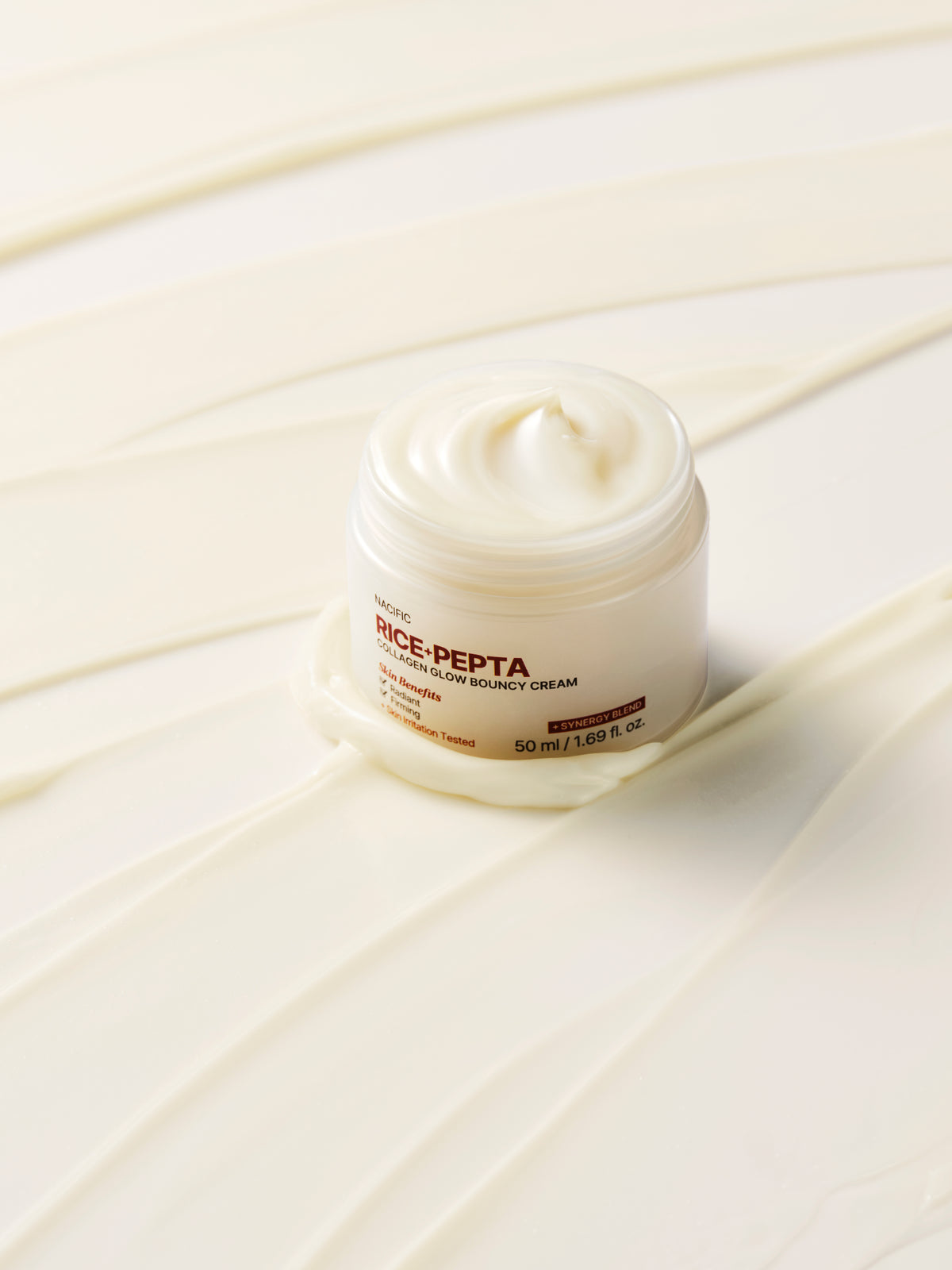 NACIFIC RICE PEPTA COLLAGEN GLOW BOUNCY Ujędrniający krem do twarzy 50 ml #5