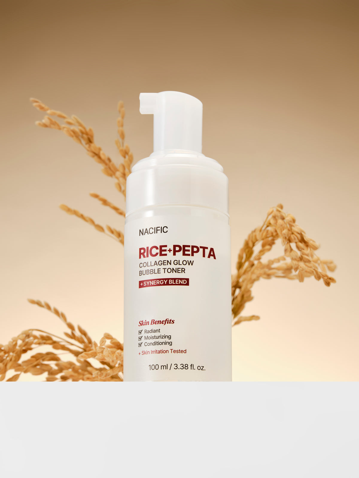 NACIFIC RICE PEPTA COLLAGEN GLOW BUBBLE Piankowy tonik do twarzy 100 ml #5