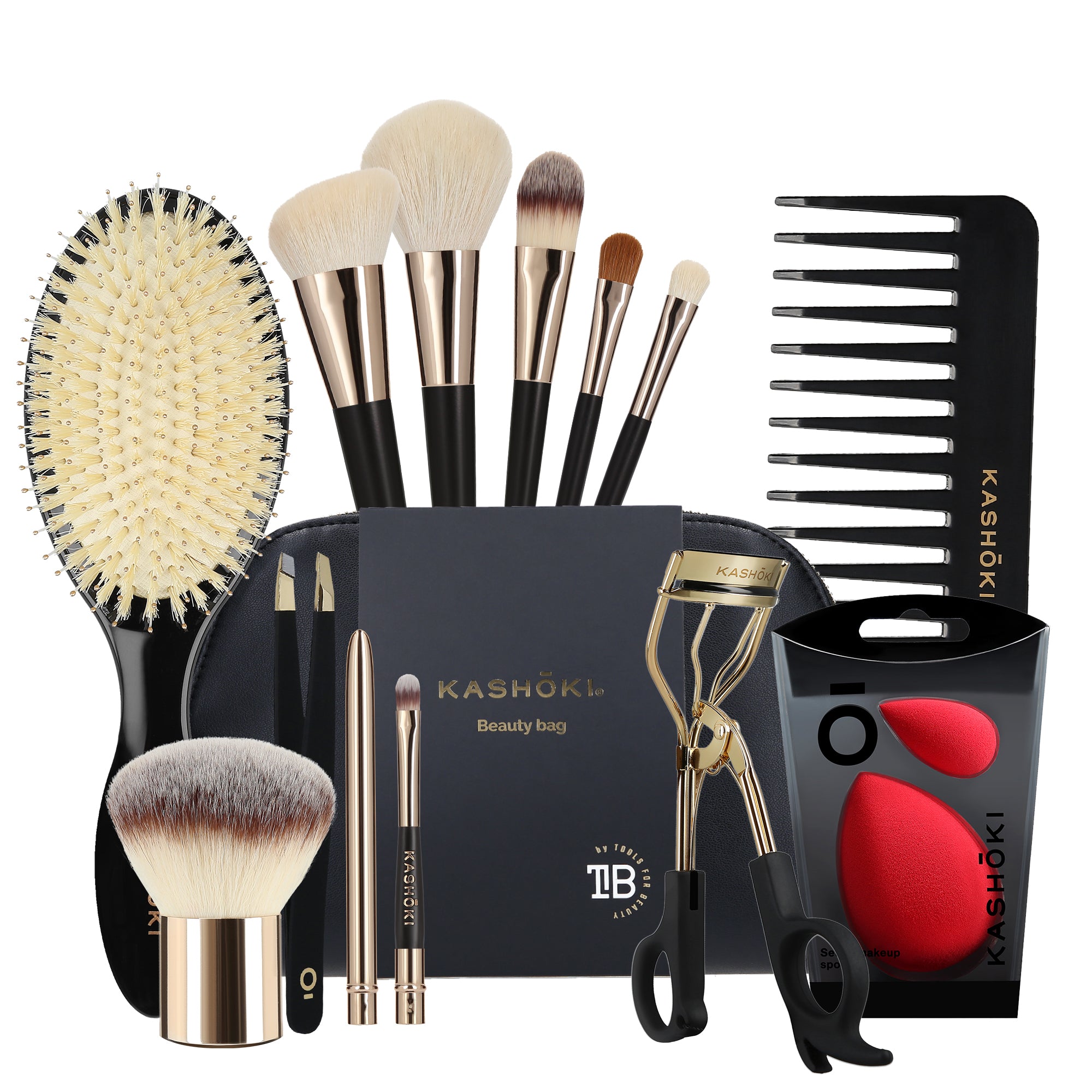 KASHŌKI Perfekcja w każdym detalu – komplet akcesoriów dla miłośniczek piękna