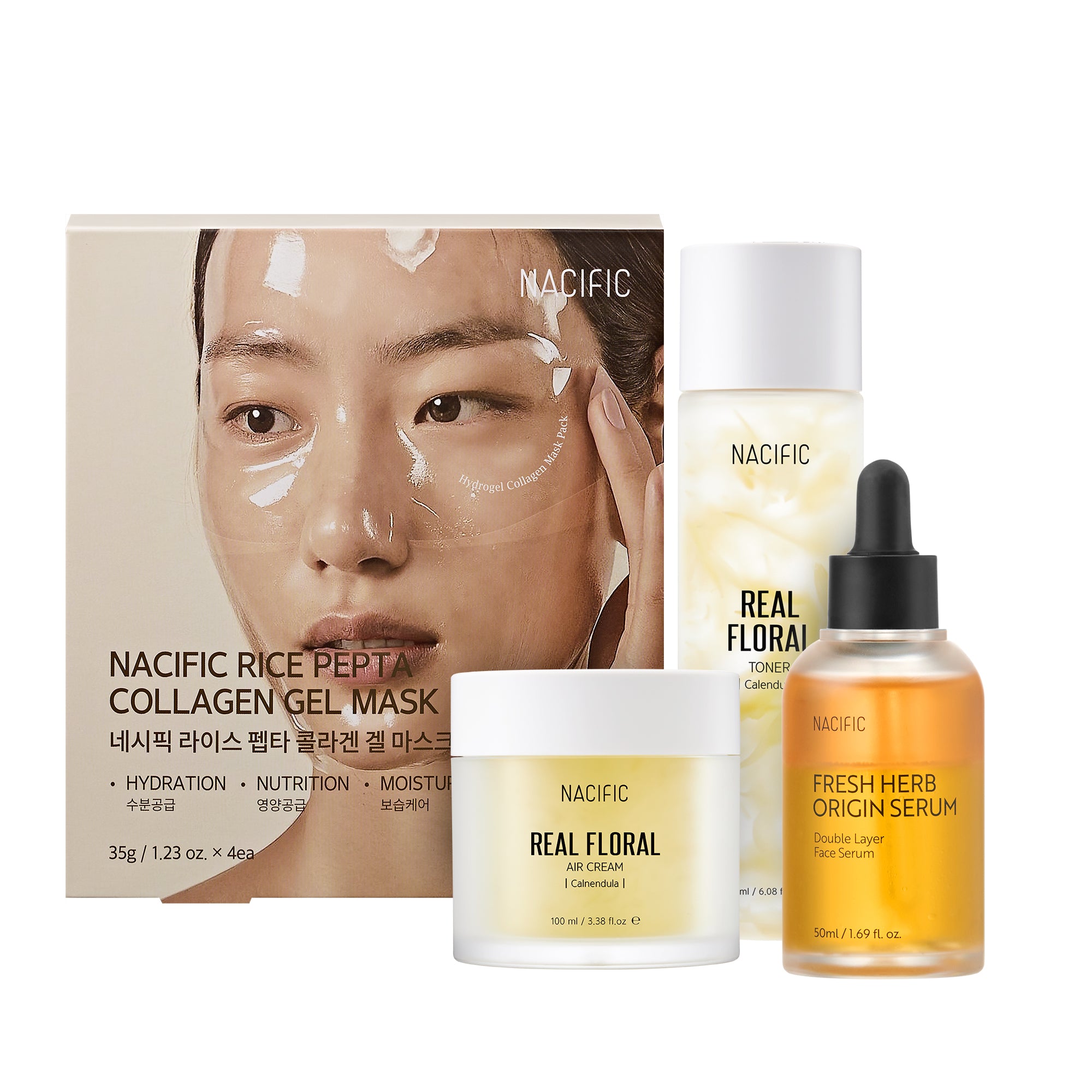 NACIFIC Naturalnie piękna. Zestaw, który przywraca świeżość i blask Twojej skórze