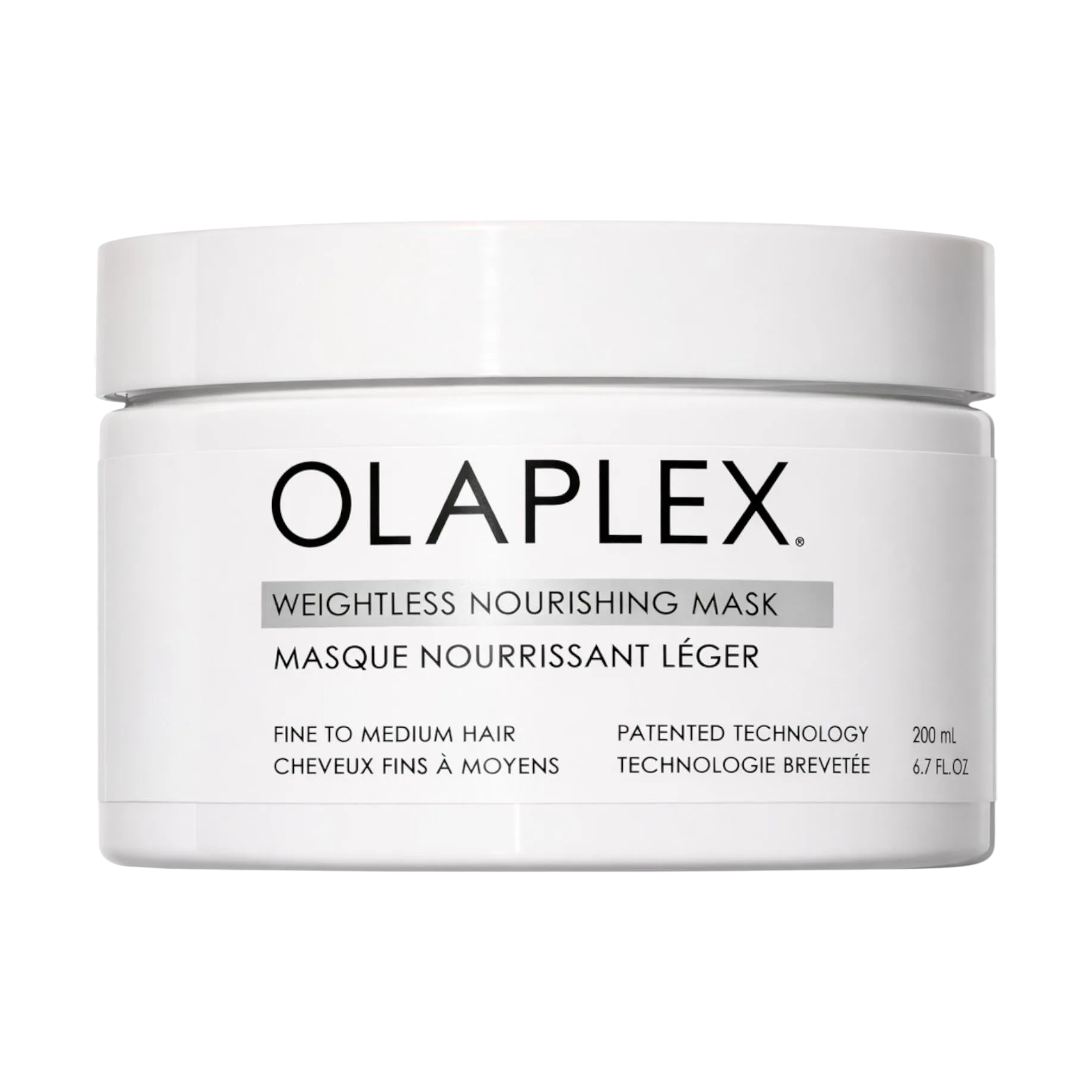 OLAPLEX WEIGHTLESS NOURISHING MASK Lekka maska zwiększająca objętość i nawilżenie włosów cienkich 250 ml