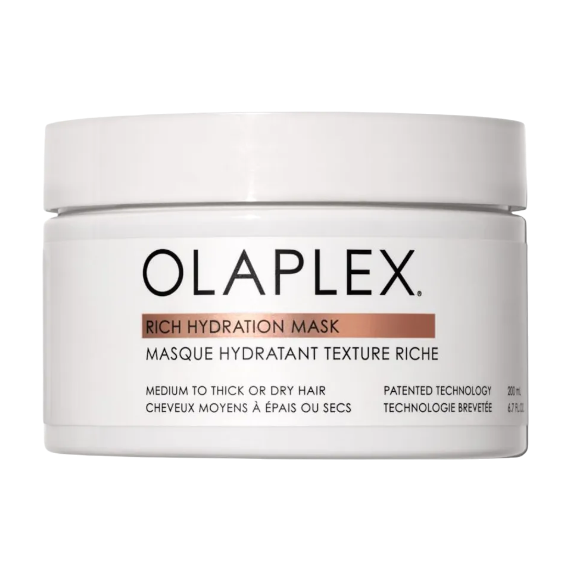 OLAPLEX RICH HYDRATION MASK Intensywnie nawilżająca maska do włosów suchych i puszących się 250 ml