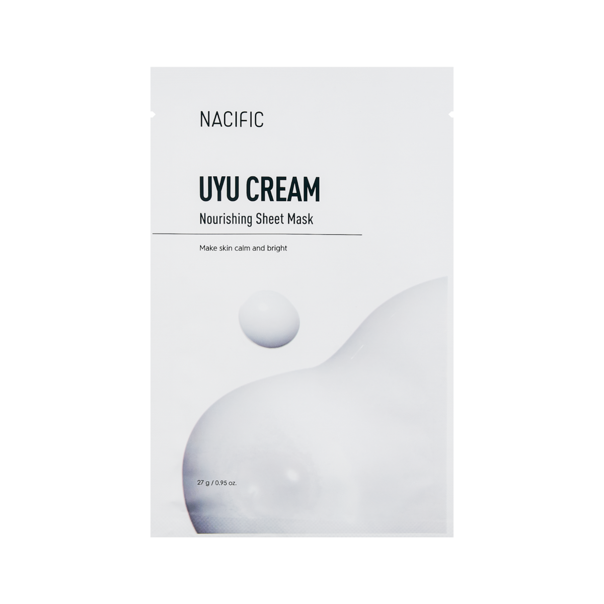 Nacific NACIFIC UYU CREAM NOURISHING MASK PACK Odżywcza maska w płachcie 1x30 g — Składniki i ocena