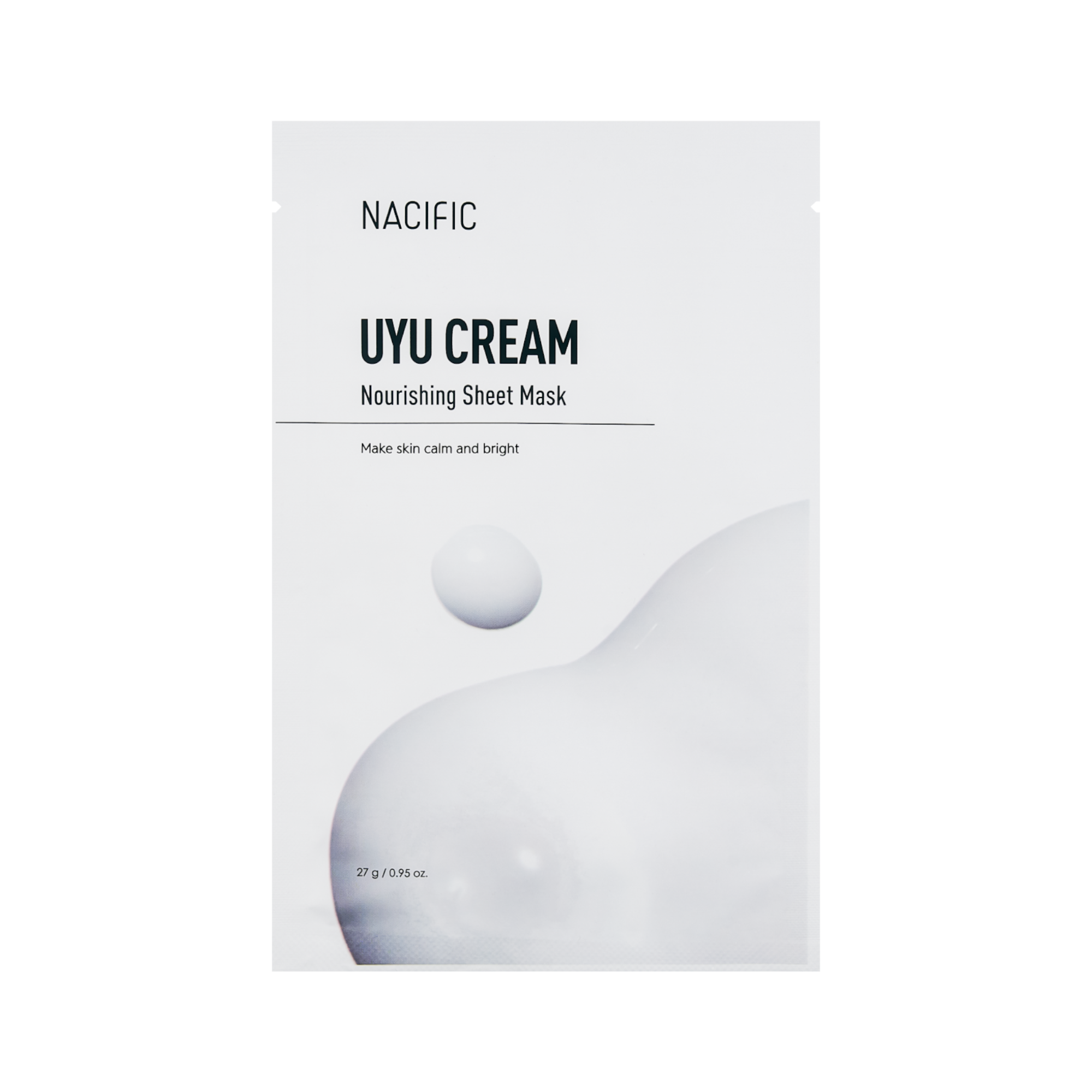 NACIFIC UYU CREAM VÝŽIVNÁ MASKA PACK Výživná plátýnková maska ​​1x30 g