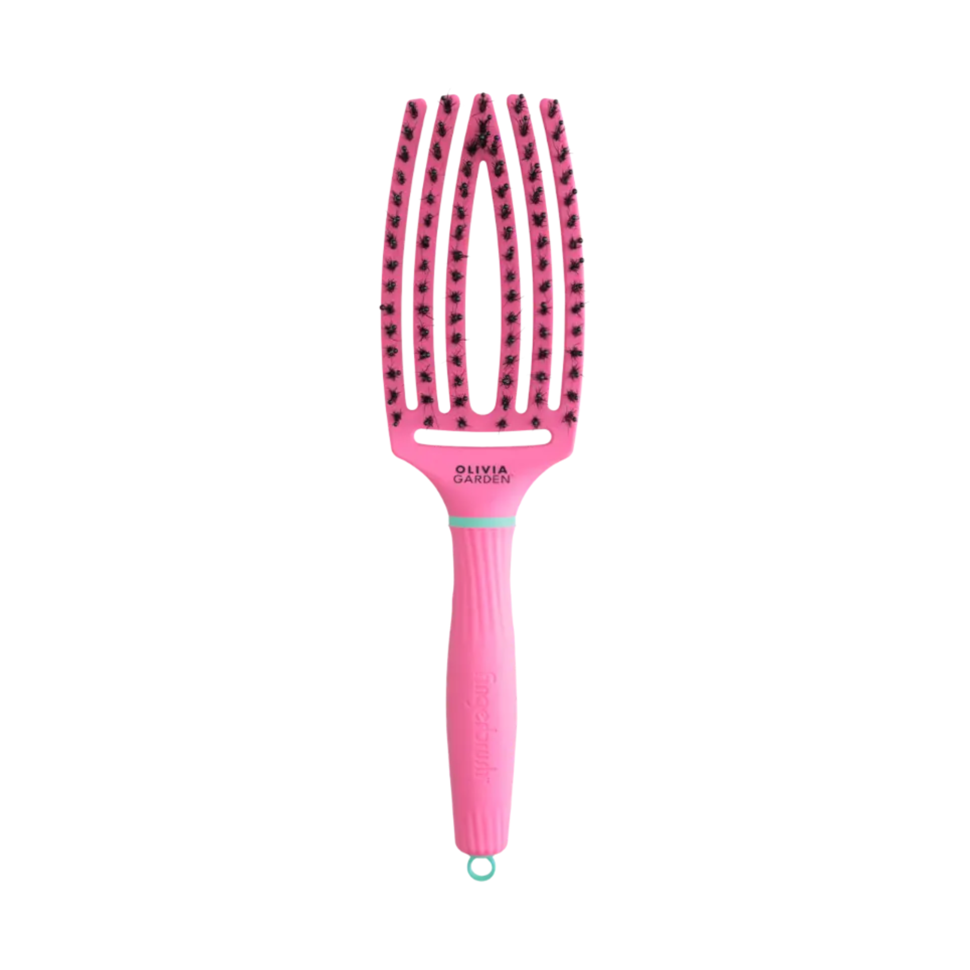 OLIVIA GARDEN FINGERBRUSH COMBO MEDIUM INNER CHILD Szczotka do rozczesywania włosów – Edycja limitowana Bubble Blue
