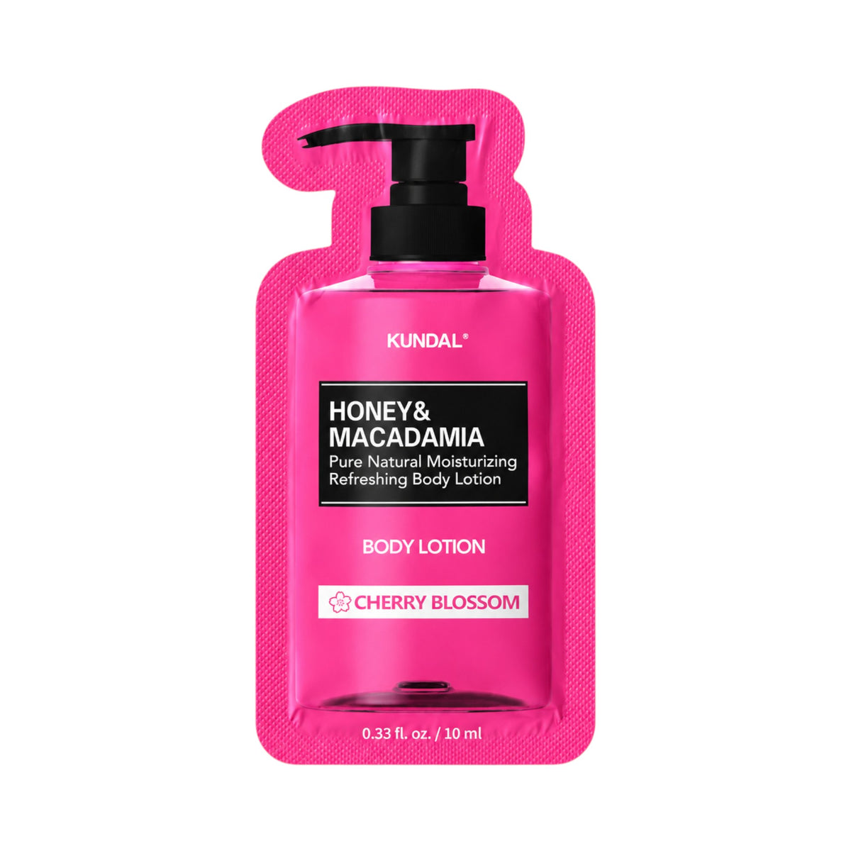Kundal KUNDAL HONEY & MACADAMIA feuchtigkeitsspendend Körperlotion Cherry Blossom 10 ml — Inhaltsstoffe und Bewertung