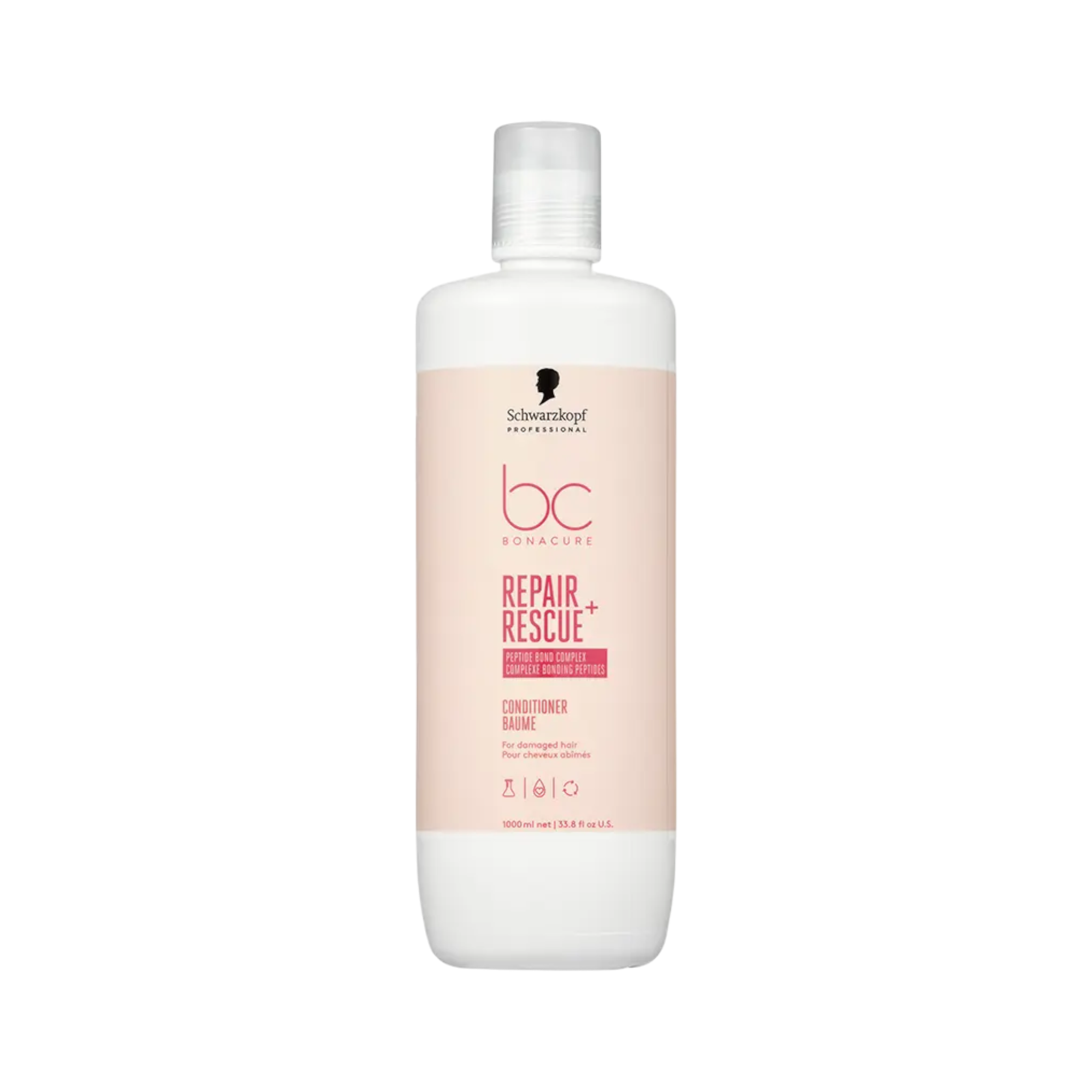 SCHWARZKOPF PROFESSIONAL BONACURE REPAIR RESCUE+ BAUME Odżywka regenerująca suche włosy 1000 ml