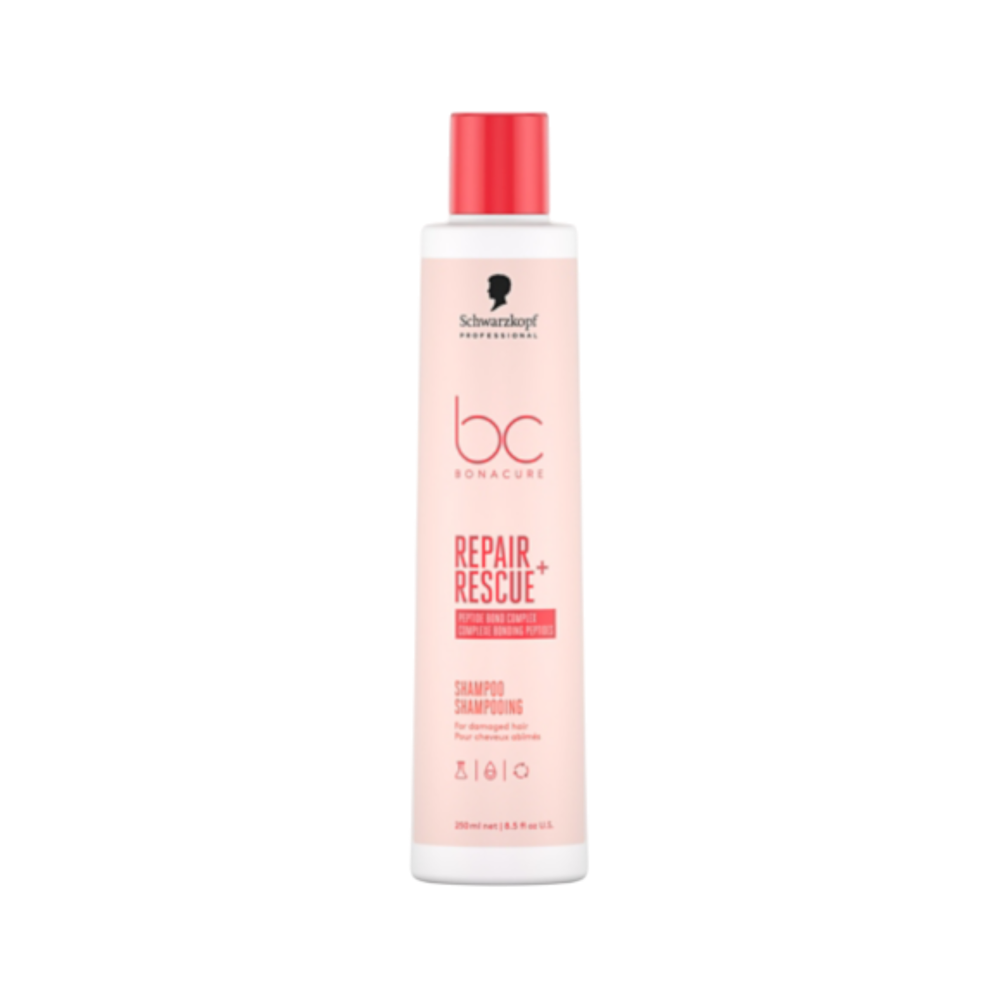 SCHWARZKOPF PROFESSIONAL BC REPAIR RESCUE+ Szampon do włosów zniszczonych 250 ml