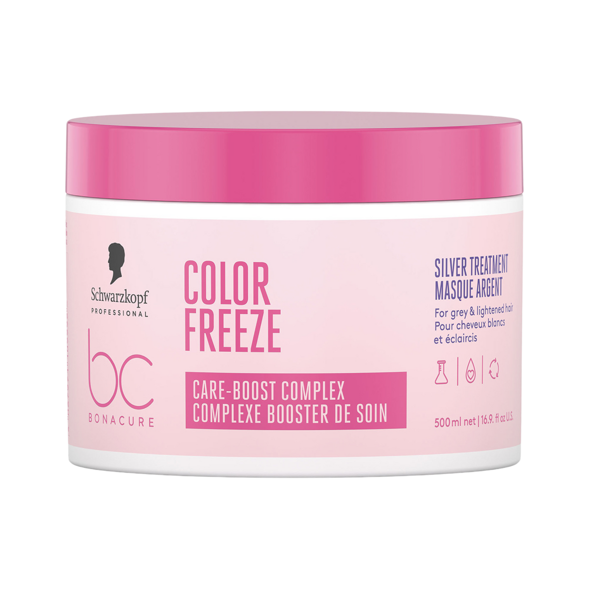 Schwarzkopf Professional SCHWARZKOPF PROFESSIONAL COLOR FREEZE SILVER violette Maske für blondes und graues Haar, 500 ml — Inhaltsstoffe und Bewertung