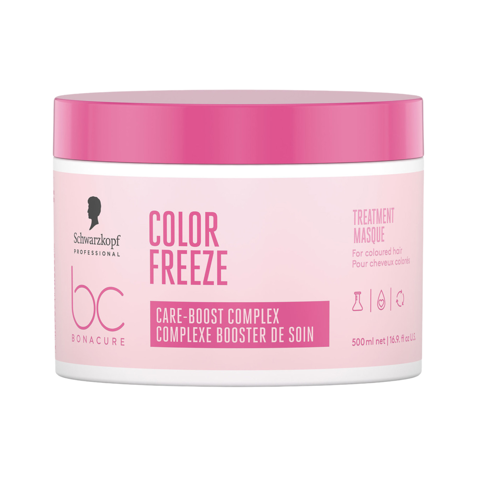 SCHWARZKOPF PROFESSIONAL BONACURE COLOR FREEZE CARE-BOOST COMP Maska do włosów farbowanych 500 ml