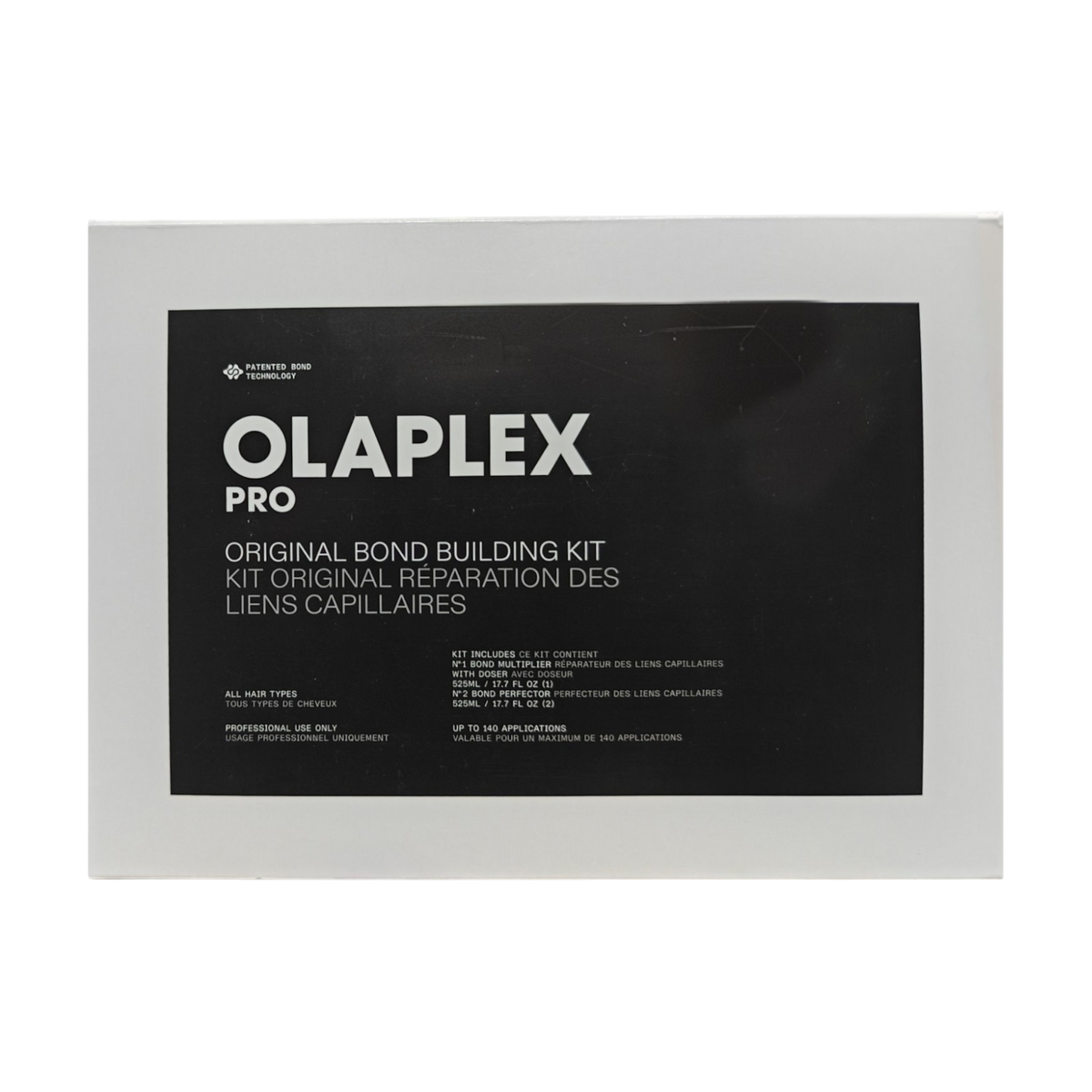 Olaplex OLAPLEX PRO EXCLUSIVE ORIGINAL BOND BUILDING KIT Zestaw profesjonalny do pielęgnacji włosów N°1 Bond Multiplier 525 ml + N°2 Bond Perfector 2 x 525 ml