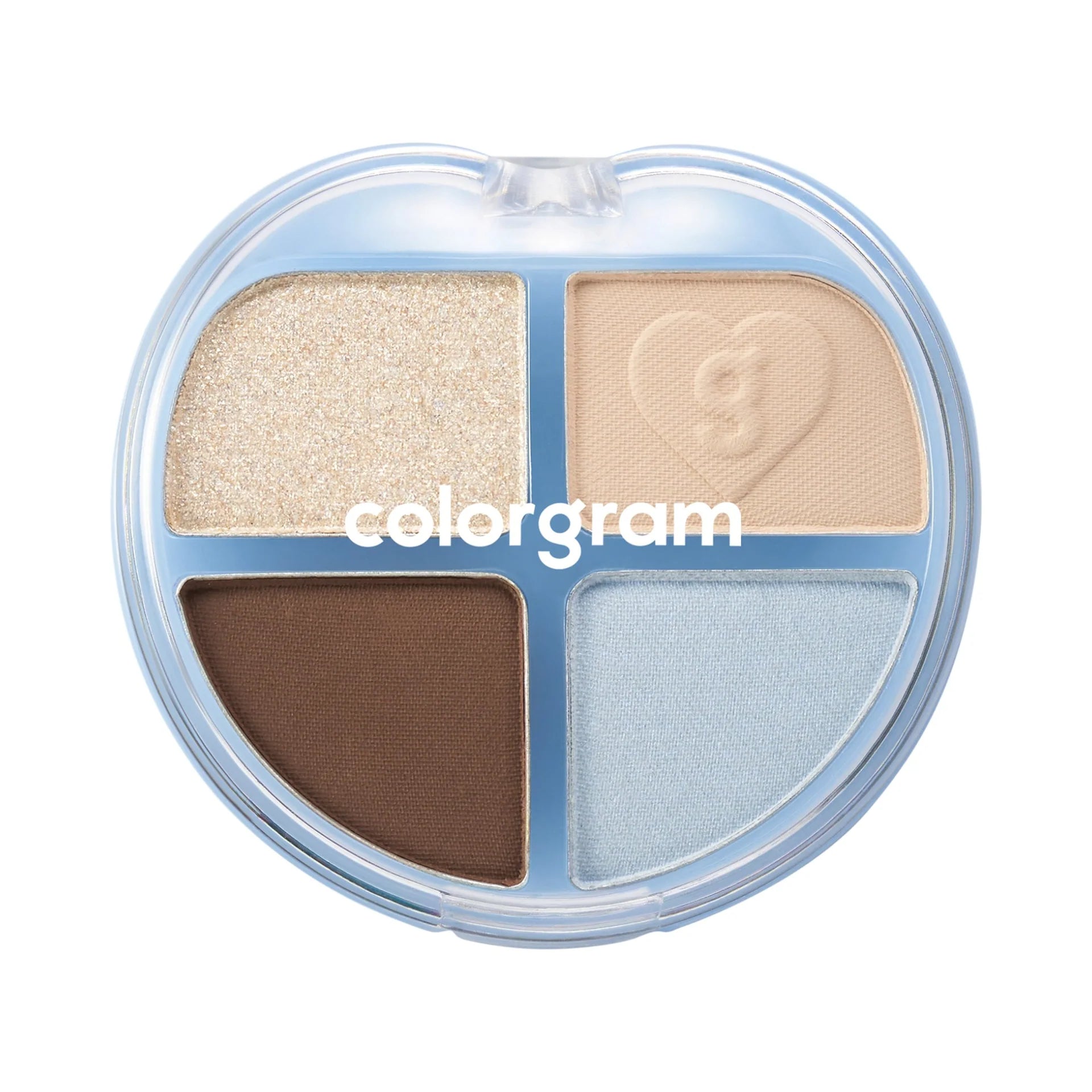 COLORGRAM TINTIN DORY EYE PALETTE Paleta cieni do powiek, 02 Chestnut Dory 4 g