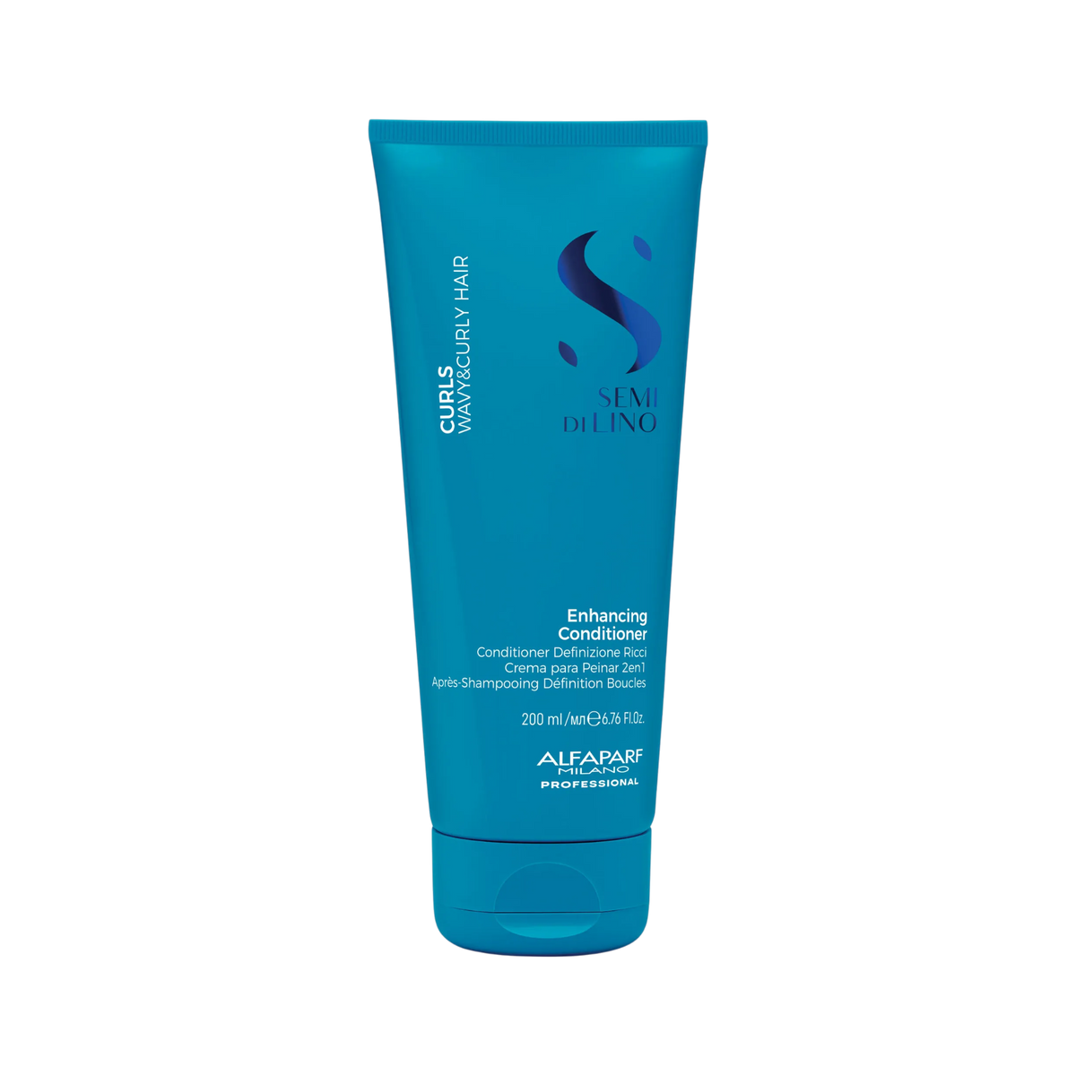 Alfaparf ALFAPARF SEMI DI LINO CURLS WAVY&CURLY ENHANCING Haarspülung lockig 200 ml — Inhaltsstoffe und Bewertung