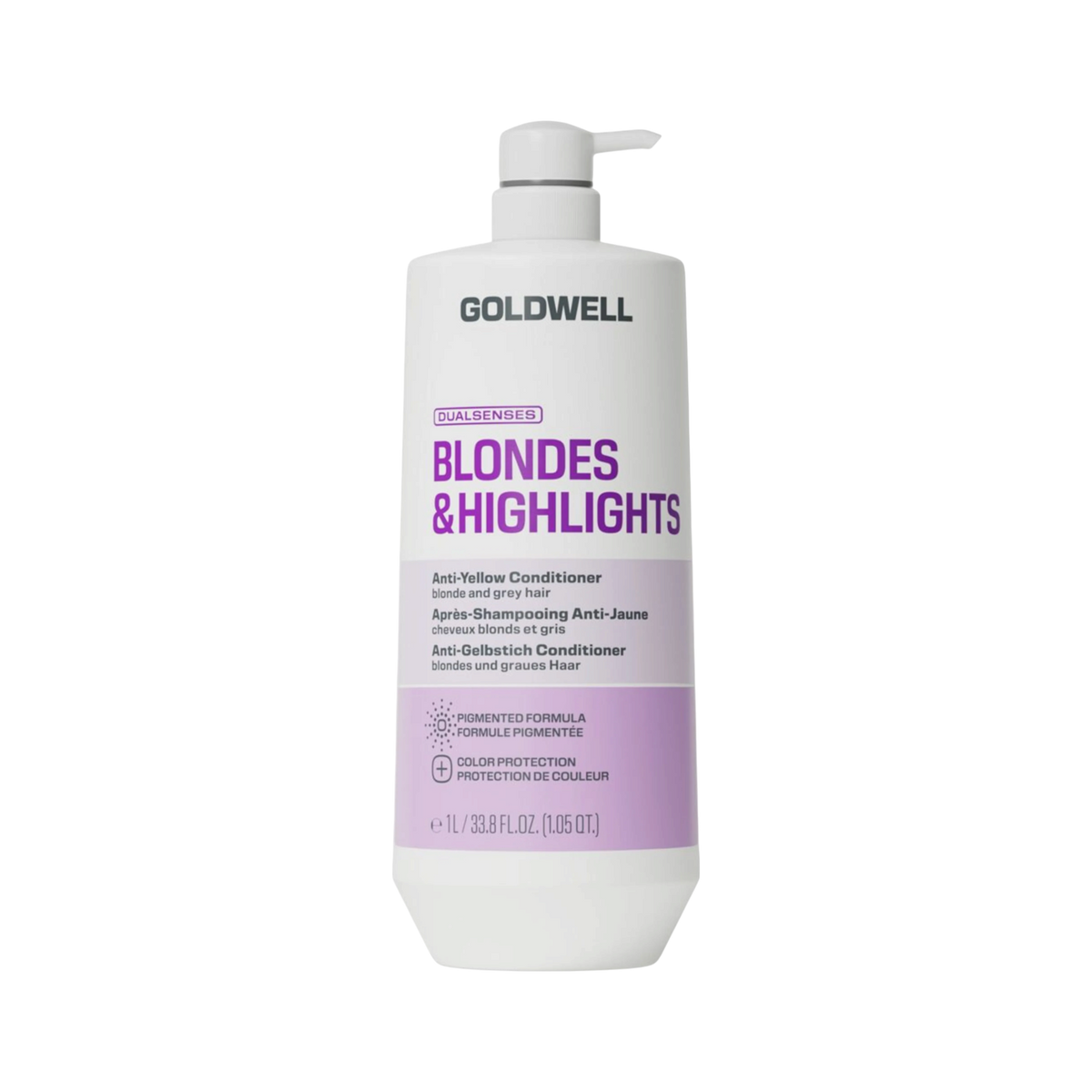 GOLDWELL DUALSENSES BLONDES & HIGHLIGHTS Odżywka neutralizująca żółte odcienie do włosów blond 1000 ml