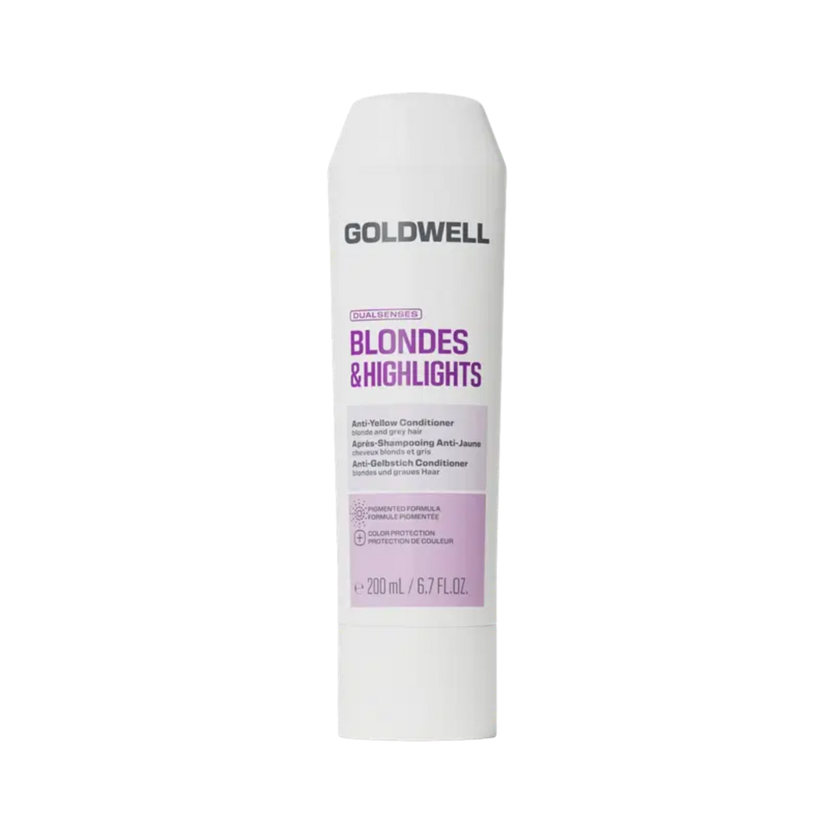 GOLDWELL DUALSENSES BLONDES & HIGHLIGHTS Odżywka neutralizująca żółte odcienie do włosów blond 200 ml