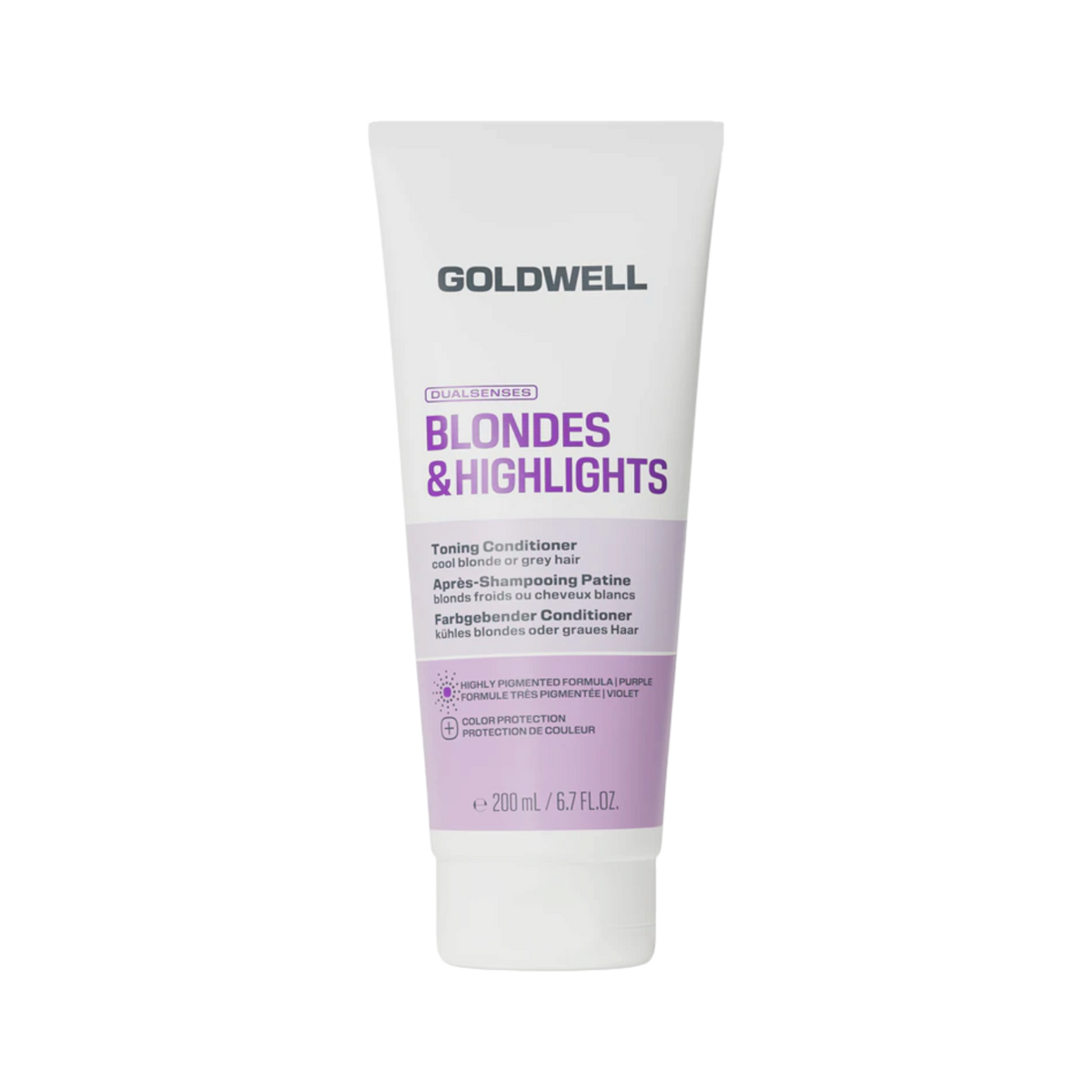 GOLDWELL DUALSENSES BLONDES & HIGHLIGHTS Fioletowa odżywka tonująca do włosów blond 250 ml