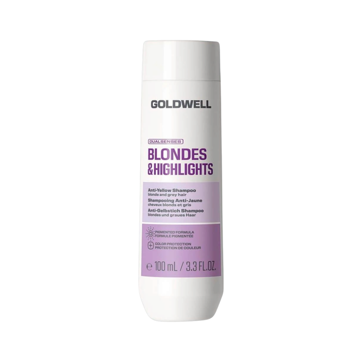 GOLDWELL DUALSENSES BLONDES & HIGHLIGHTS Szampon neutralizujący żółte odcienie do włosów blond 100 ml