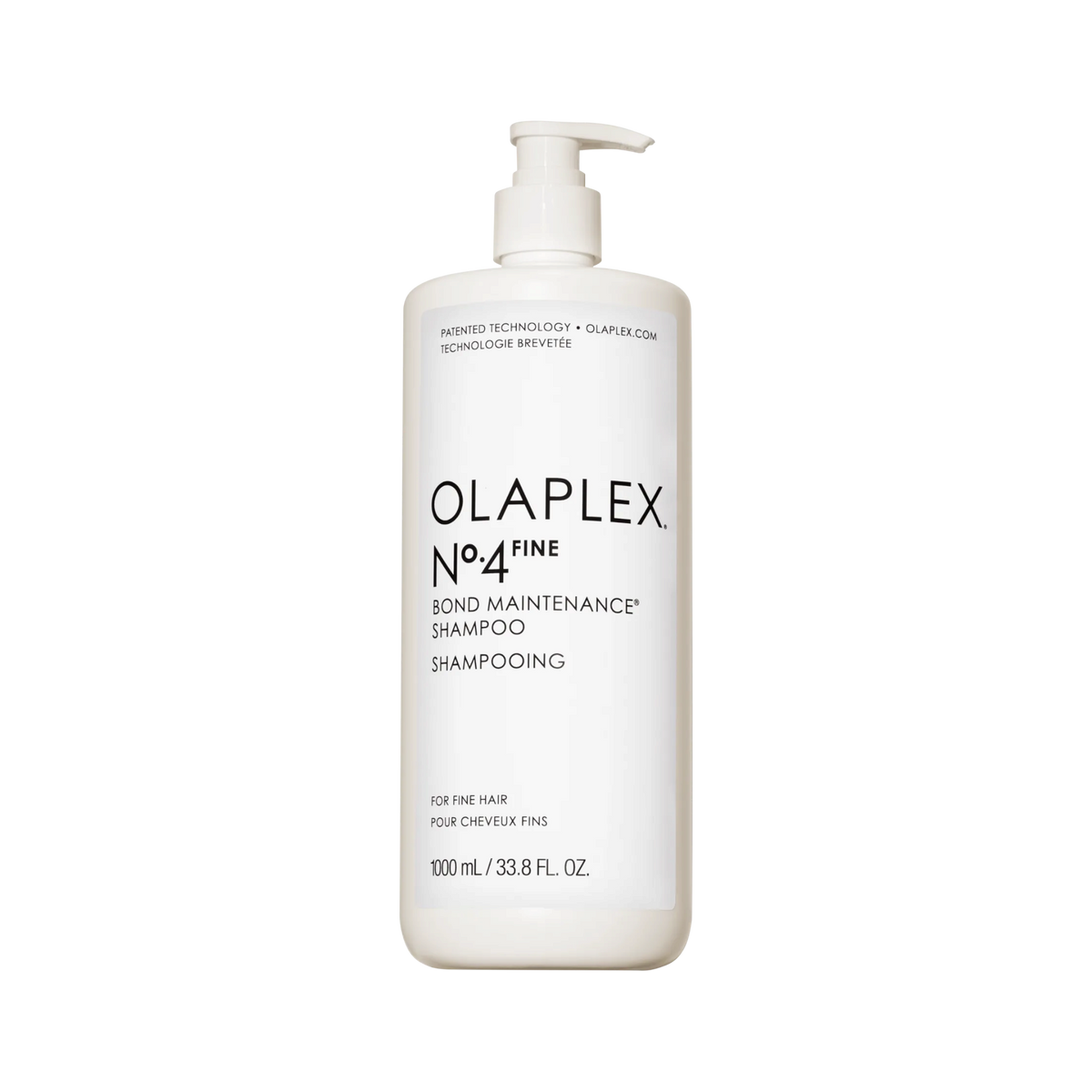 OLAPLEX Nº.4 FINE BOND MAINTENANCE Szampon wzmacniający i zwiększający objętość do włosów cienkich 1000 ml